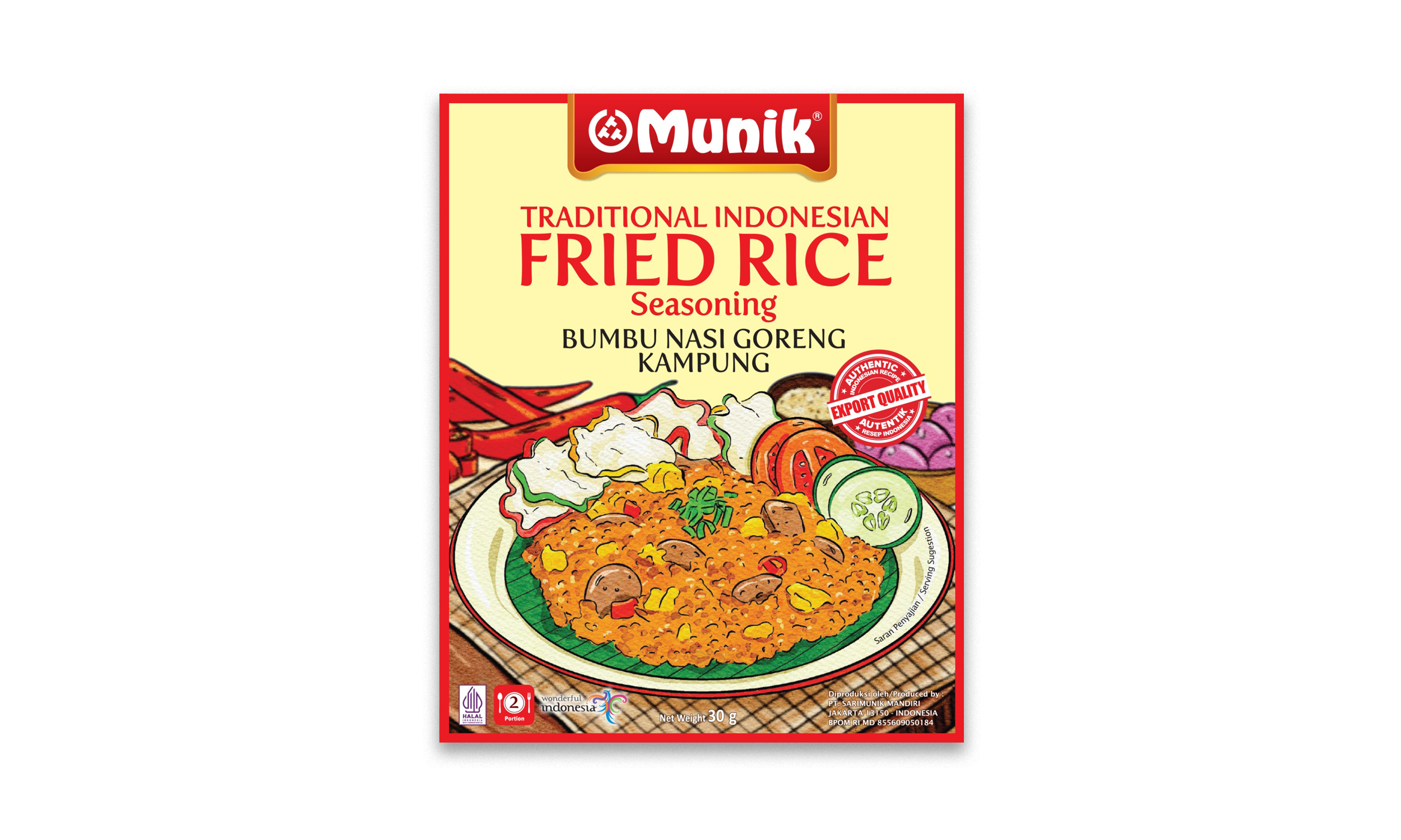 MUNIK Nasi Goreng Kampung (30g)