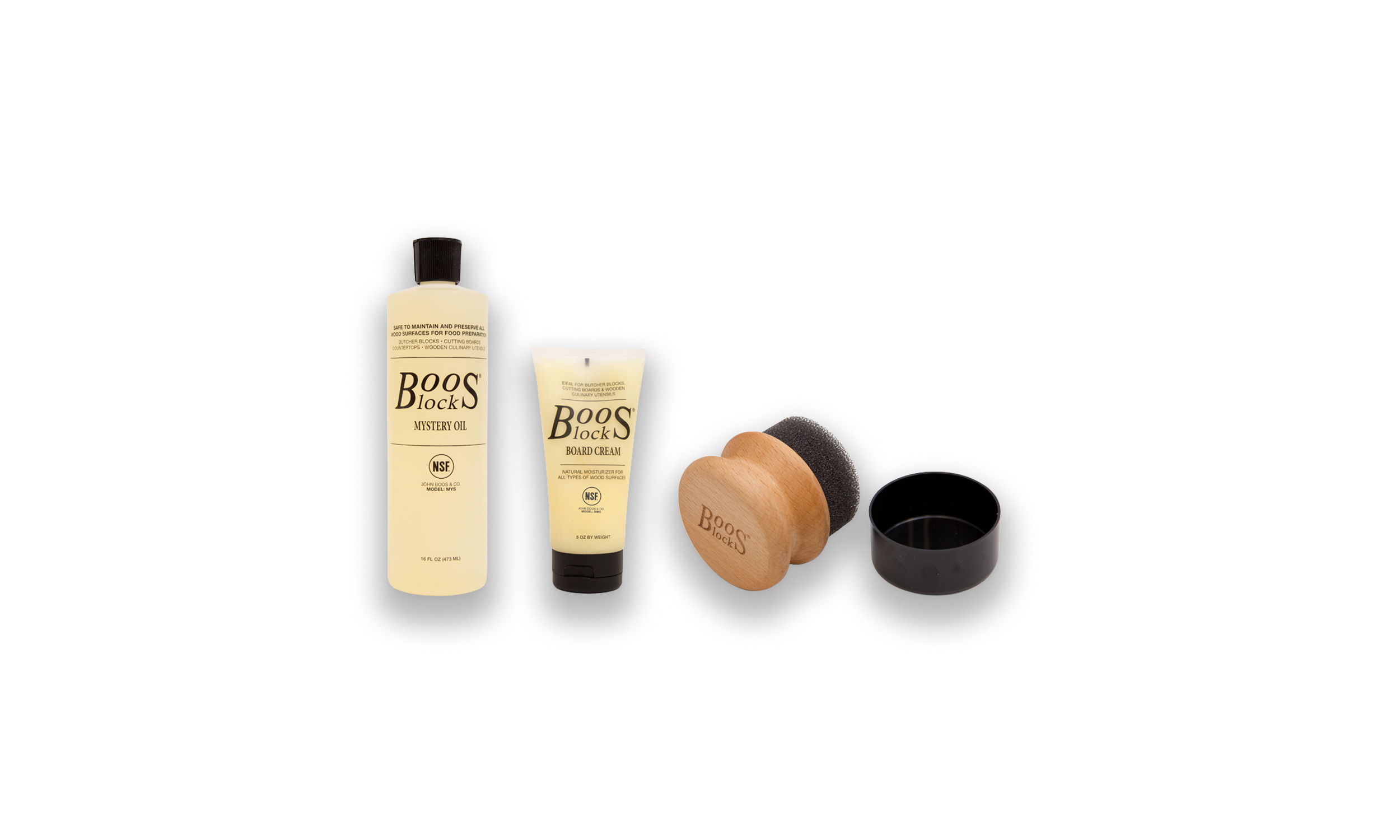 BOOS BLOCKS® MYSCRMAPP Cutting Board Care Set