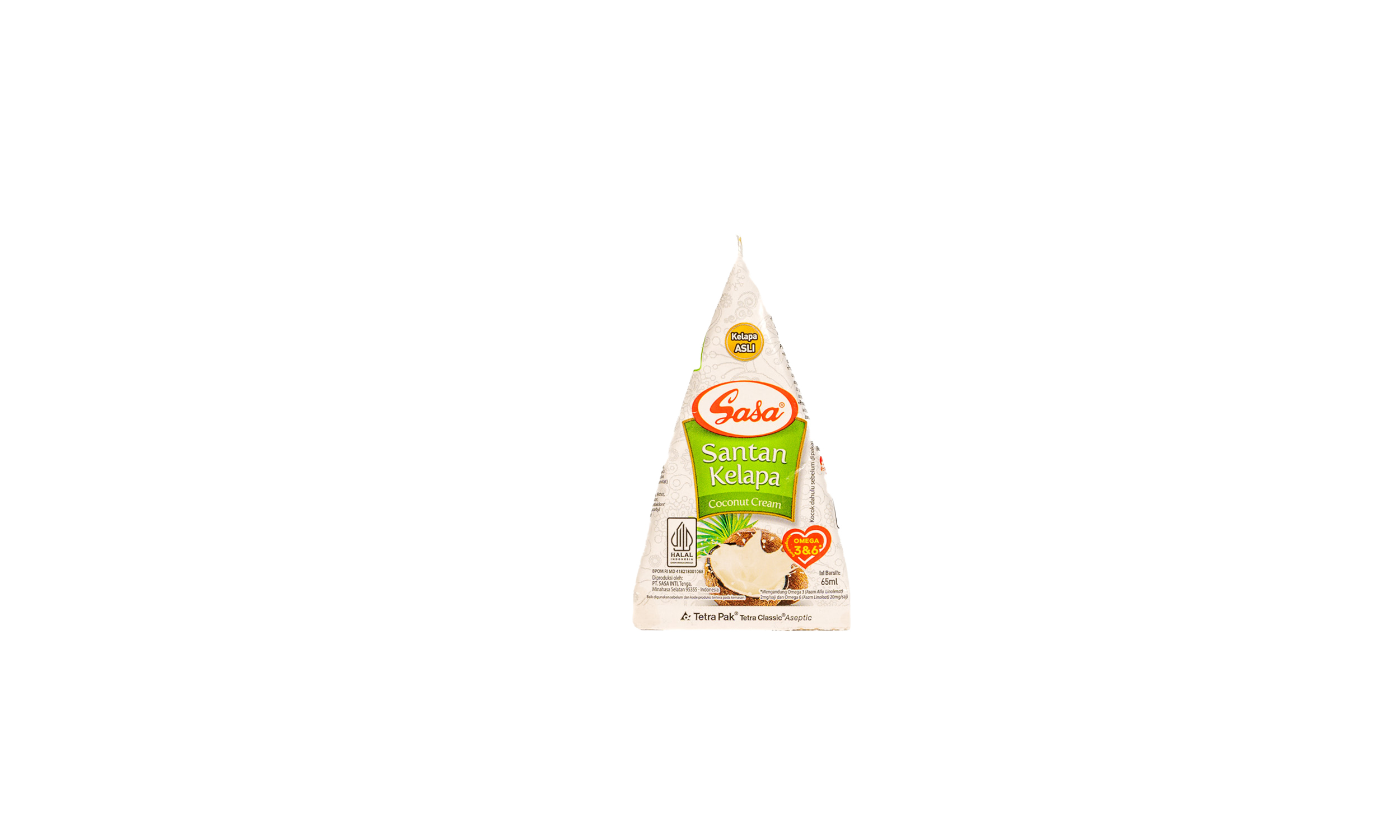 Santan Kelapa SASA – Indonesische Kokosmilch (65 ml)