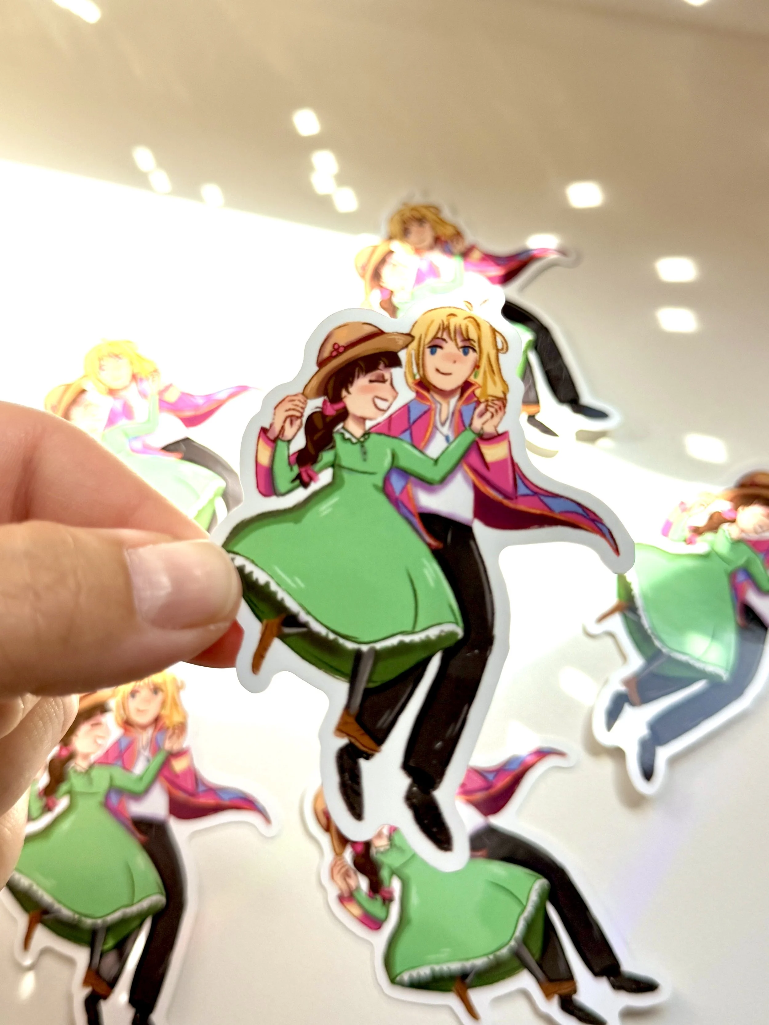 Howl and Sophie Sticker