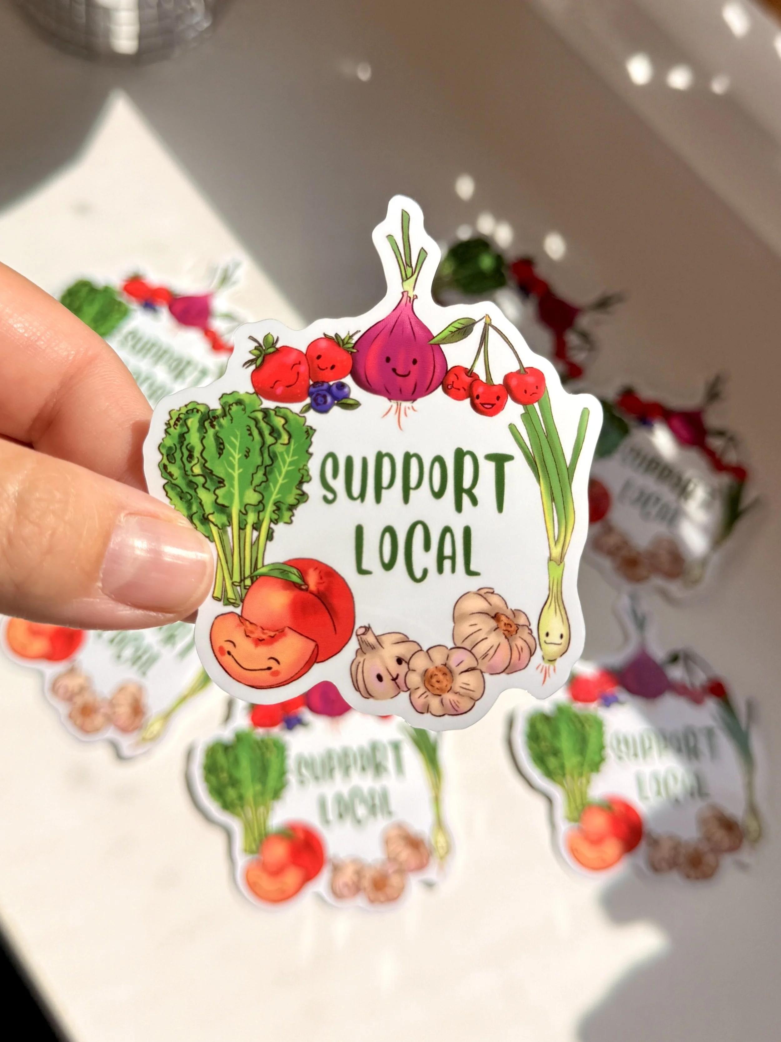 Farmers Market Sticker