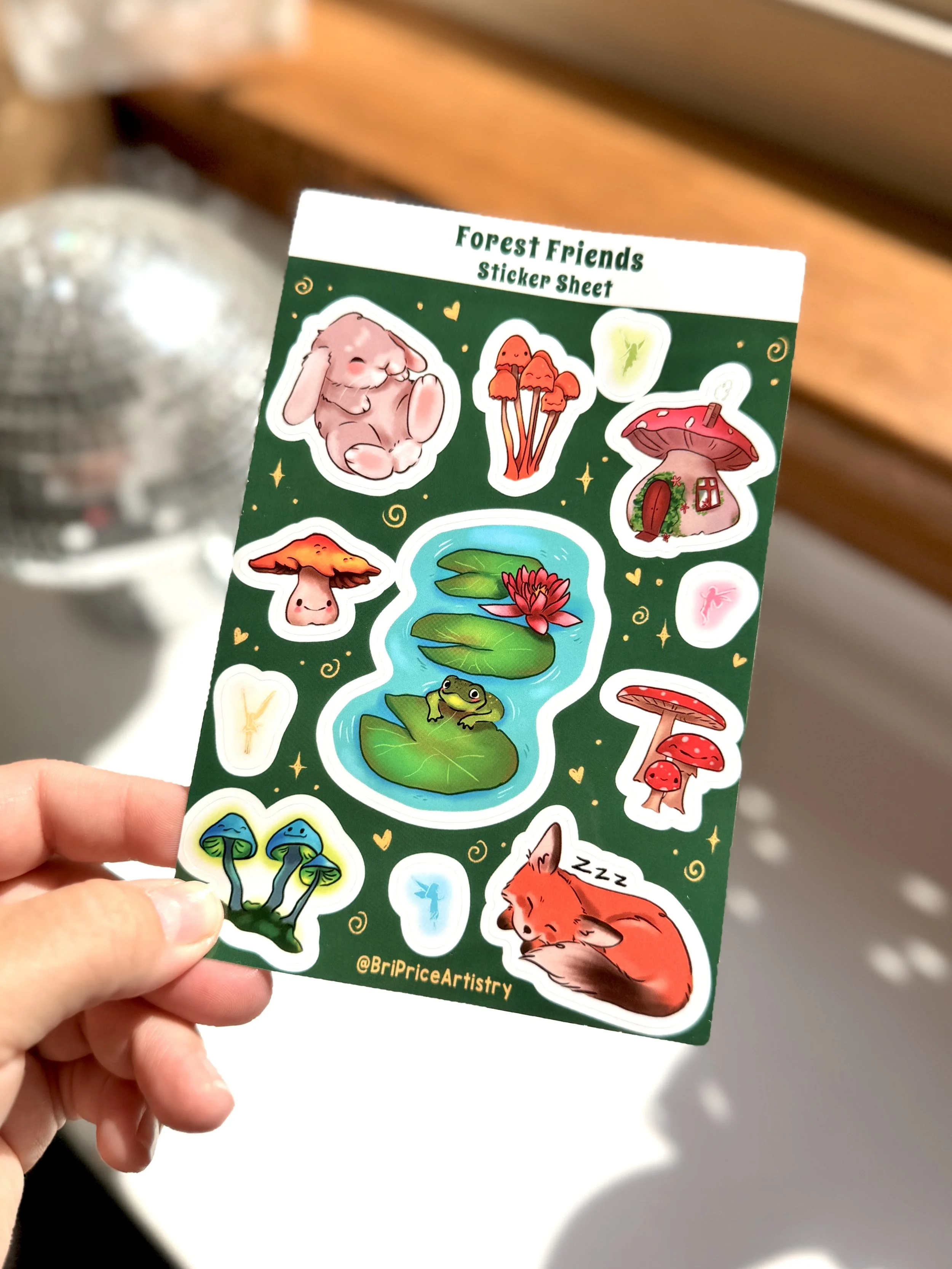 Forest Friends Sticker Sheet