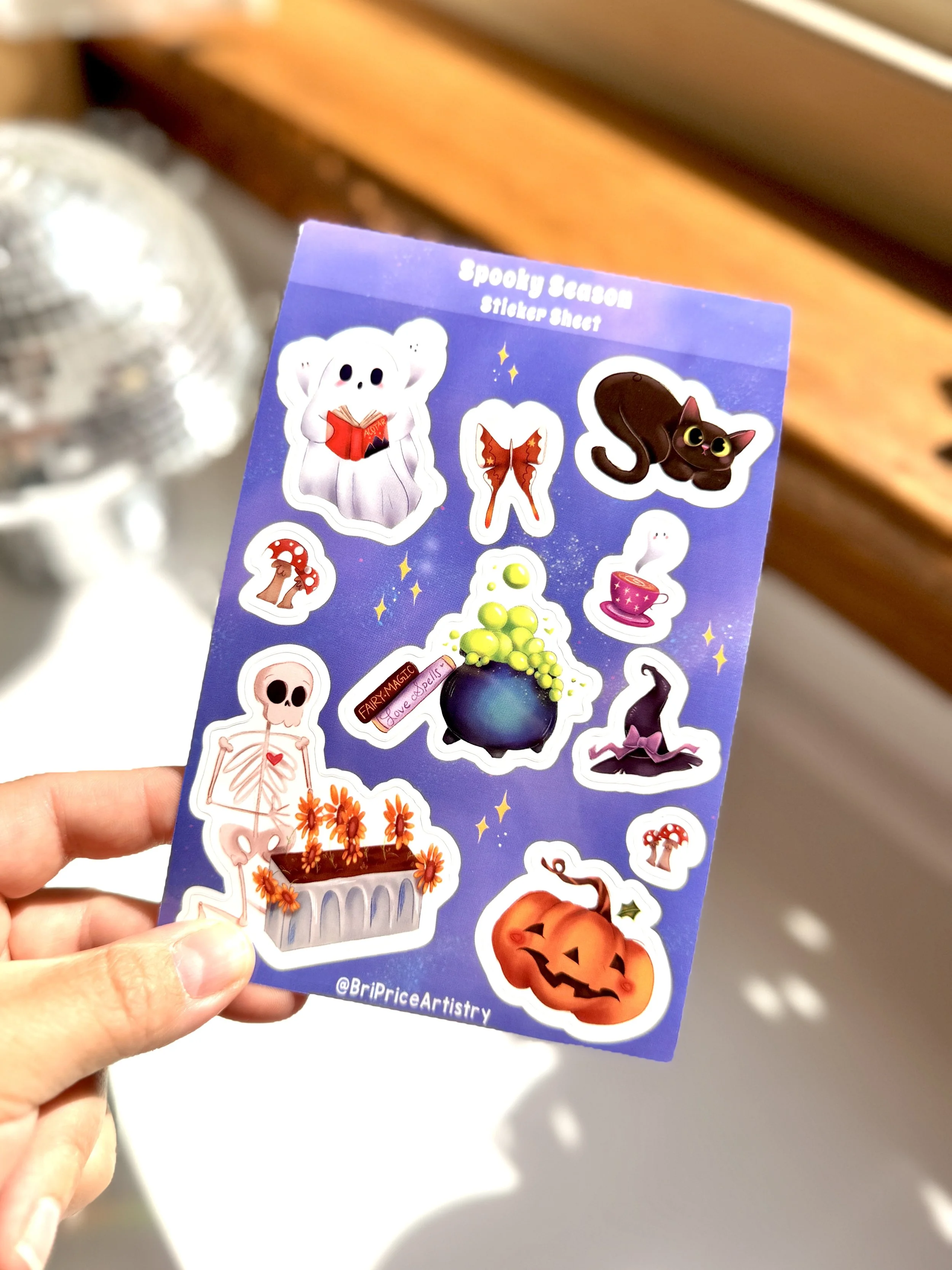 I <3 Spooky Season Sticker Sheet