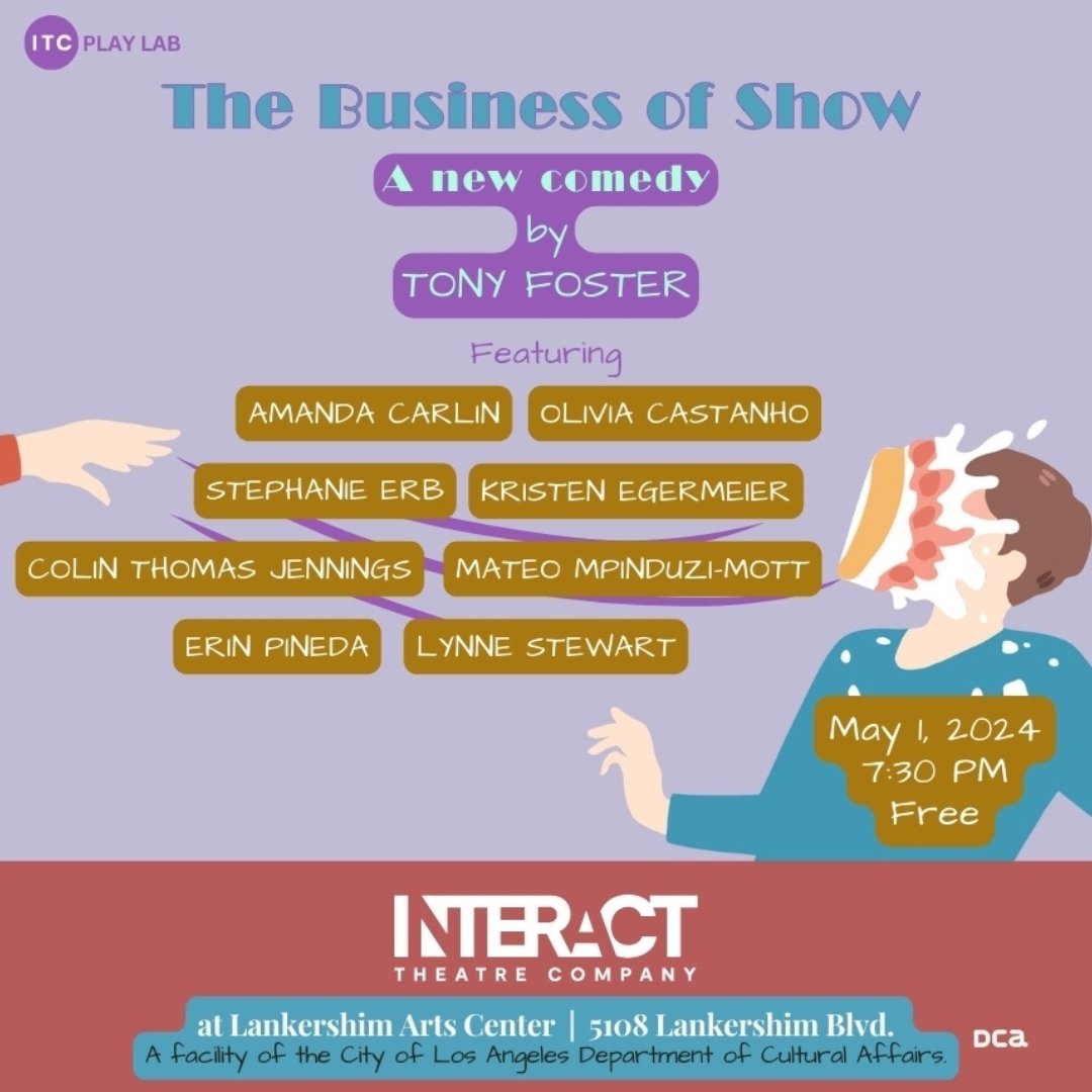 Sitcom writers are put to the test when their 15-year-old star becomes difficult to manage.

1 PERFORMANCE ONLY!

Post-performance talkback with the playwright moderated by Play Lab Director Anita Khanzadian.

Wednesday, May 1st at 7:30 PM.

Lankersh