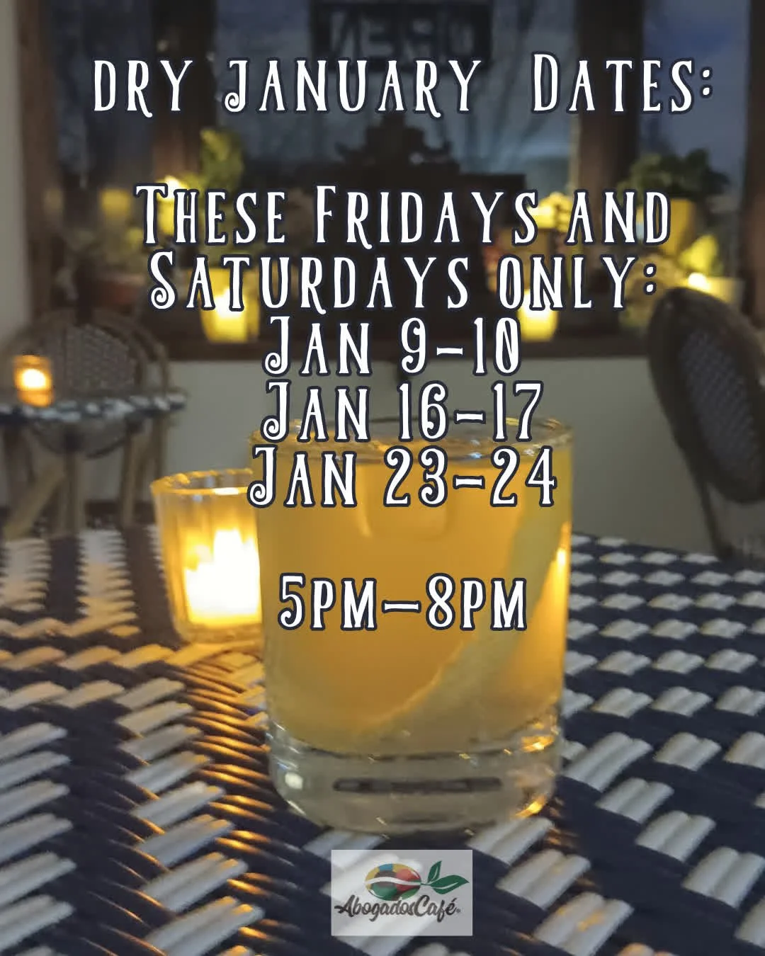 &iexcl;𝐅𝐞𝐥𝐢𝐳 𝐲 𝐏𝐫&oacute;𝐬𝐩𝐞𝐫𝐨 𝐀&ntilde;𝐨 𝟐𝟎𝟐𝟔! 🎉
Thought we forgot? 𝗡𝗨𝗡𝗖𝗔.
You asked. We listened. We delivered.
𝗗𝗿𝘆 𝗝𝗮𝗻𝘂𝗮𝗿𝘆 𝗶𝘀 𝗕𝗔𝗖𝗞.
Mark your calendars&mdash;our special menu drops soon.
Let's do this 𝗷𝘂?