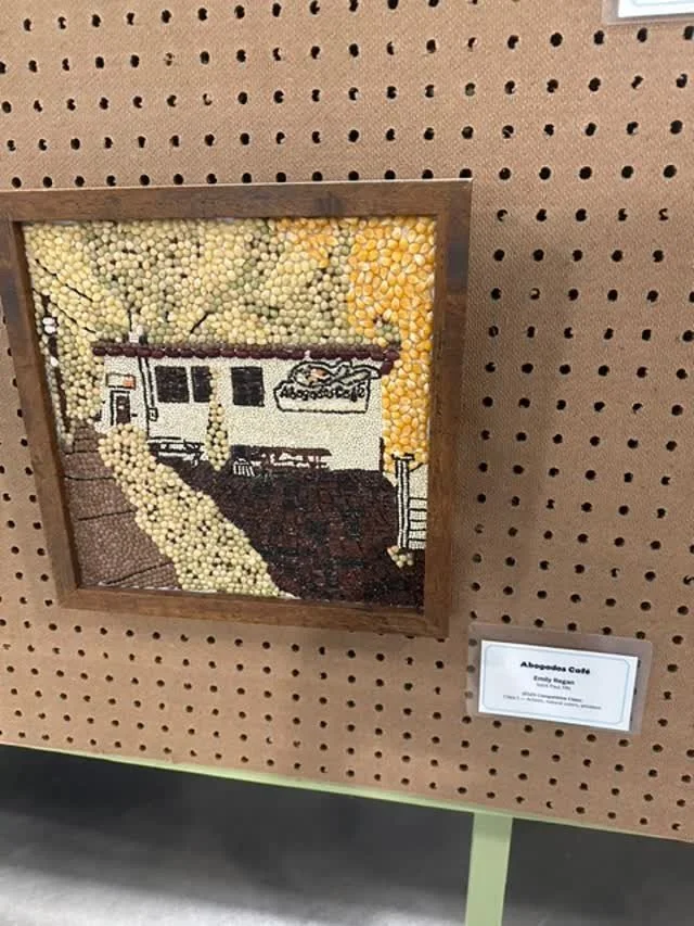 A huge shoutout to our dear customer Emily Reagan, whose crop art piece was accepted into the Minnesota State Fair's brand-new special crop art display at the "Kickoff to Summer at the Fair" event! 🎉🎉🎉
Gracias to everyone who stopped by 