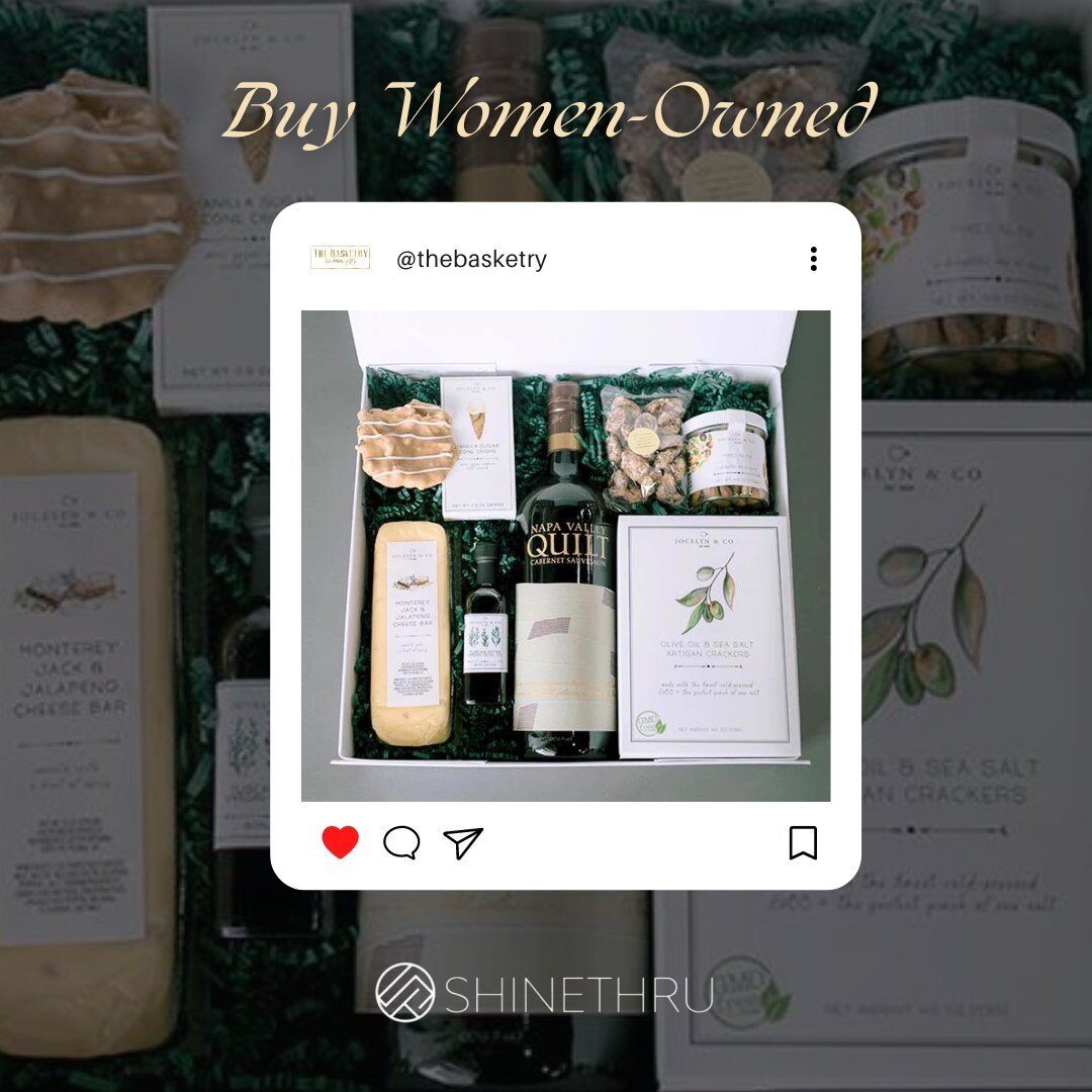 Looking for a fun (and on-brand!) way to show your clients you care? Send them a gift! And, since we're all about celebrating other female-led businesses, we highly recommend @TheBasketry for your next gift order. Not only do these ladies curate high