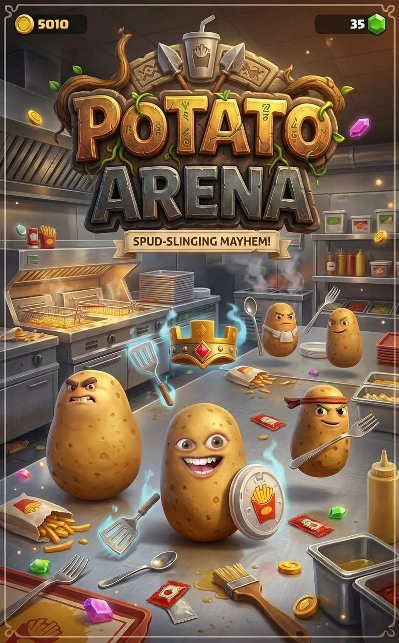 Potato Arena combat Madness