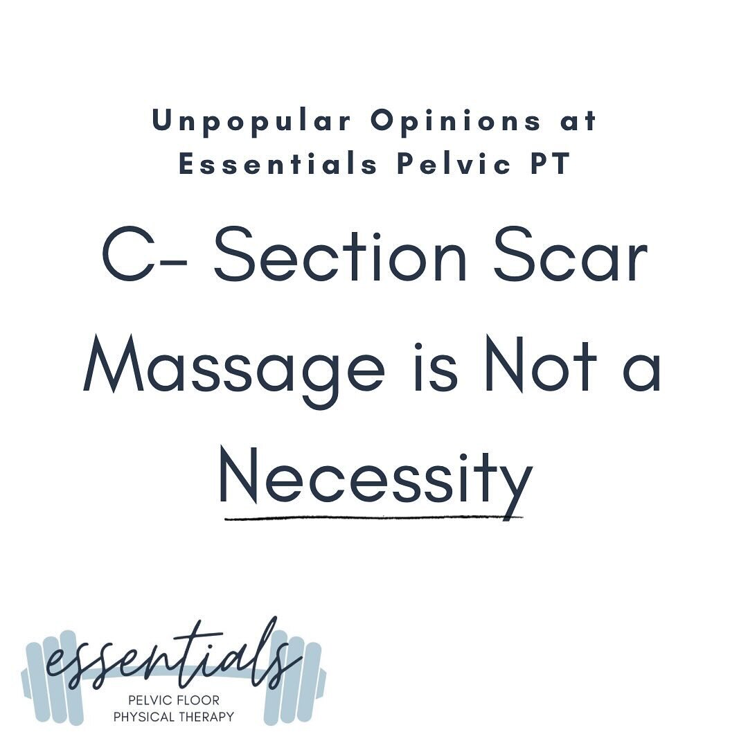 C-Section mom? 
.
You do not NEED scar massage
.
As a c-section mom x2 you can&rsquo;t change my mind on this. Aggressive and frequent massage will stretch out the skin around the scar and NOT give you a desired result
.
I see you! You want a scar th