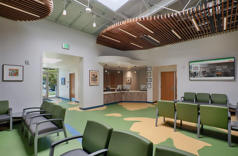 Ritter Center waiting room.