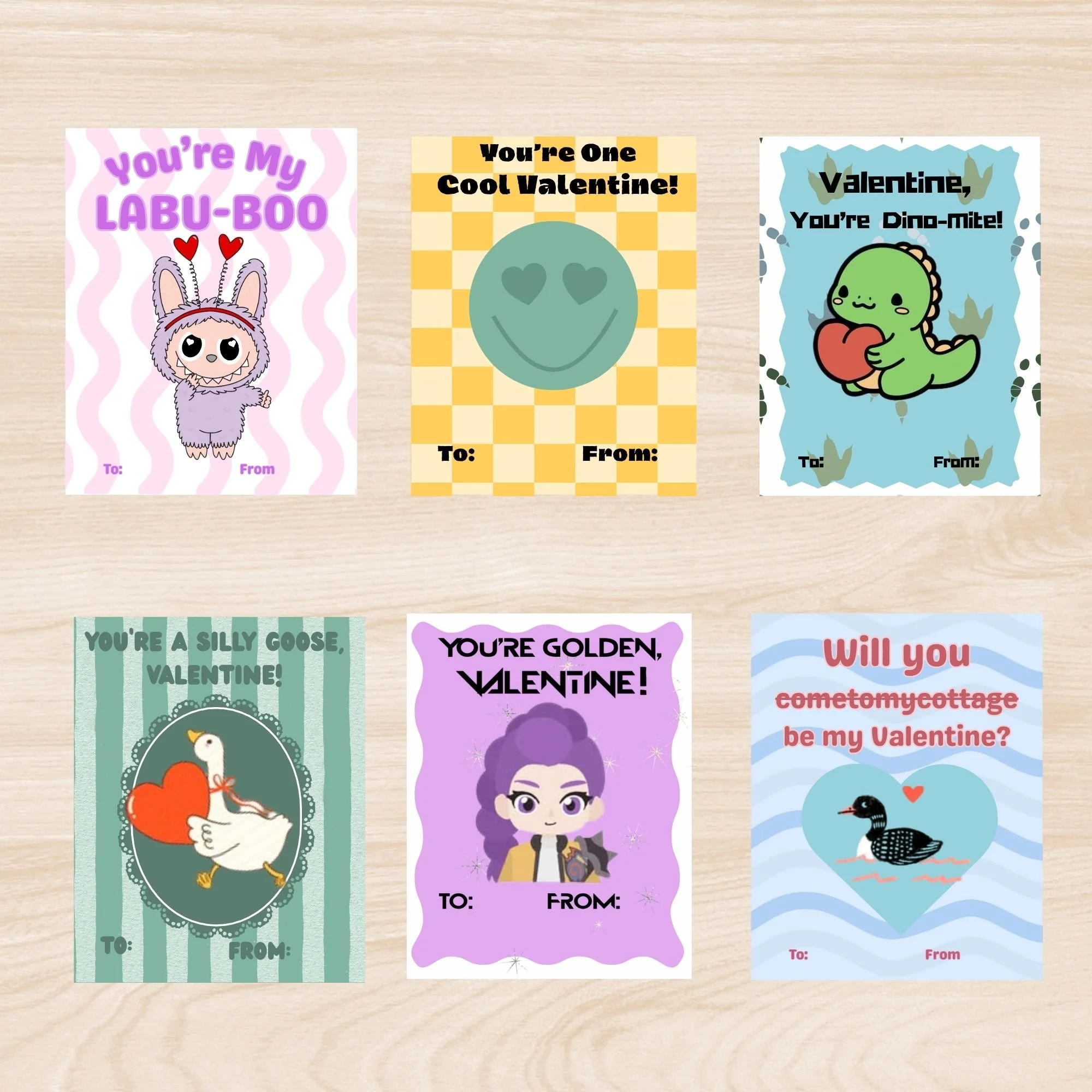 Single Cookie Valentine