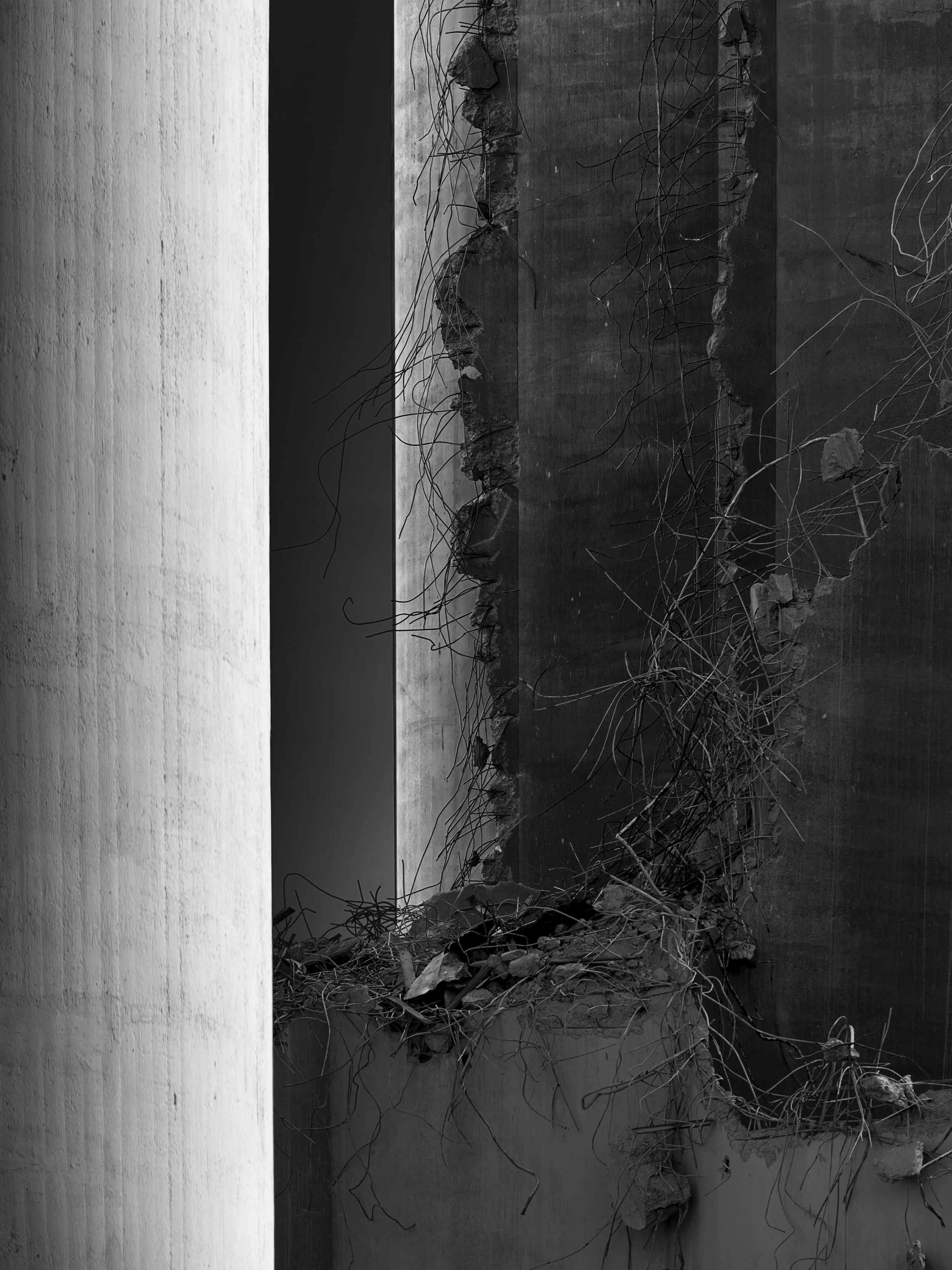 B0004609 Silo 3 7  Towers East View