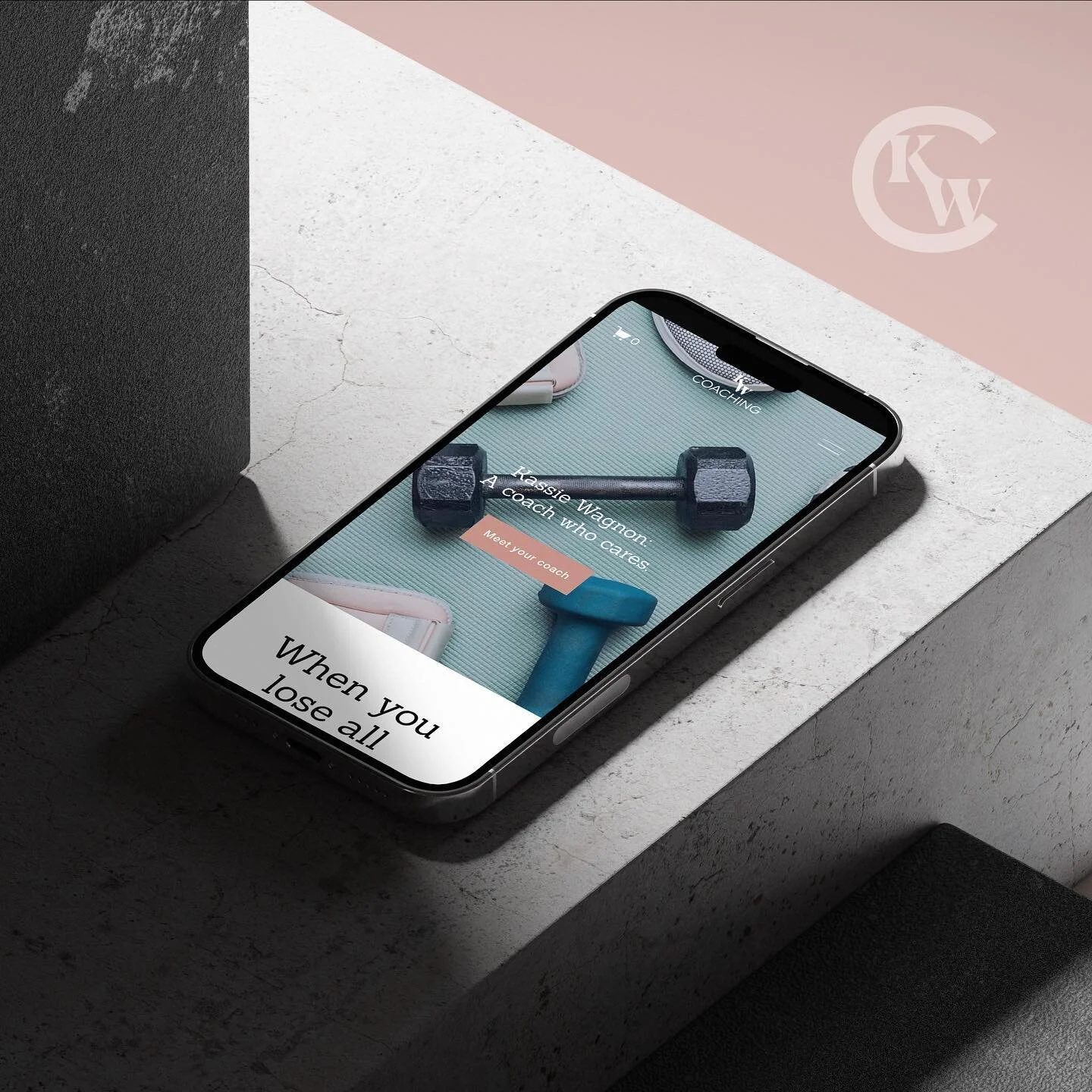 Needing some Monday Motivation? Well, I gotchu! Introducing Kassie Wagnon Coaching 💪🏽🥇🤩 

A cute freelance project I&rsquo;ve had the opportunity to work on. Kassie is a dear friend of mine, very authentic and real. Helping with her branding was 
