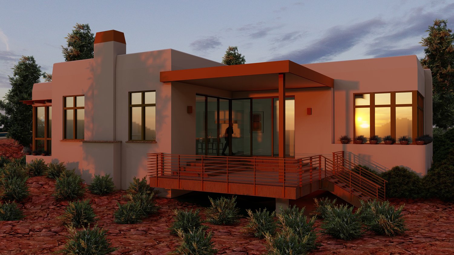 Contemporary Adobe 1