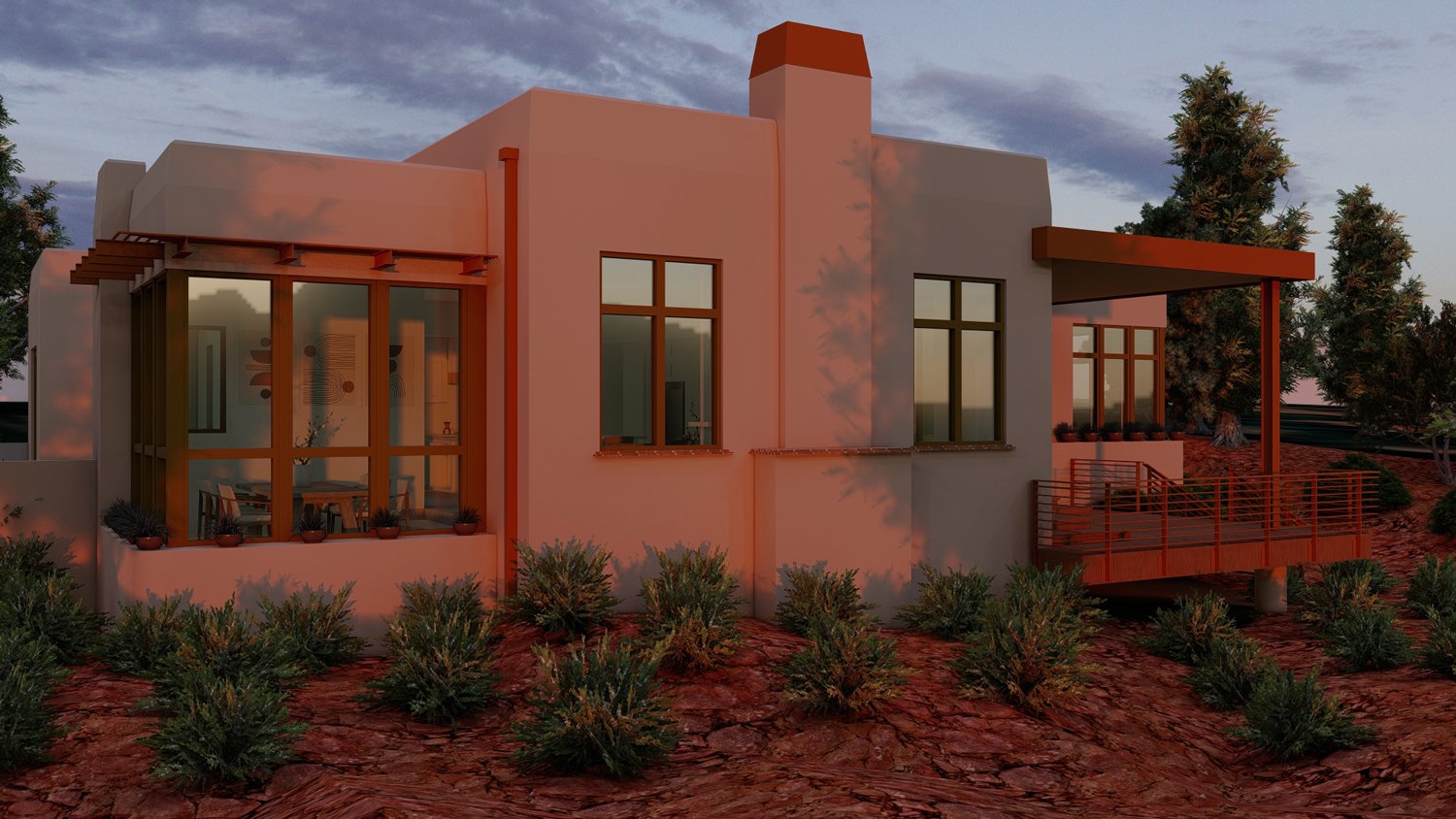 Contemporary Adobe 2