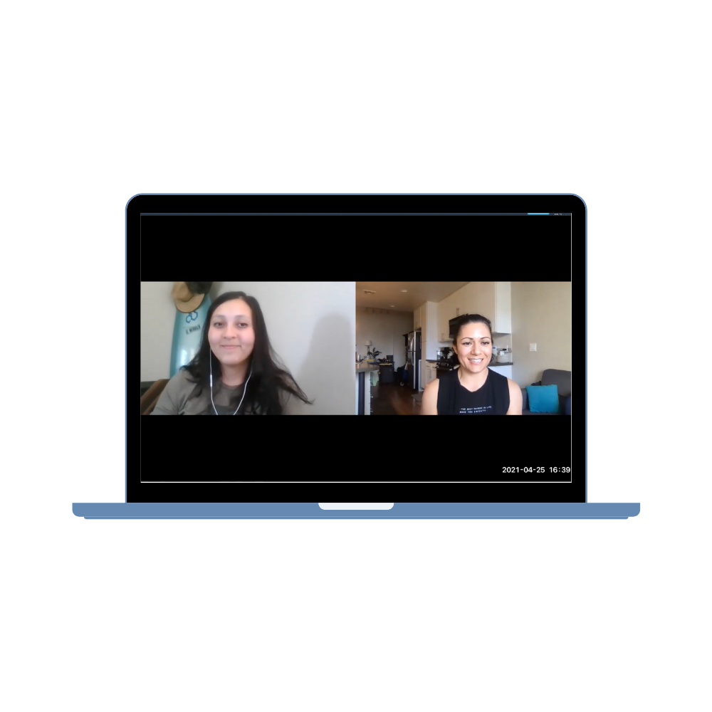 Strong and Empowered Transformation Program zoom mockup women