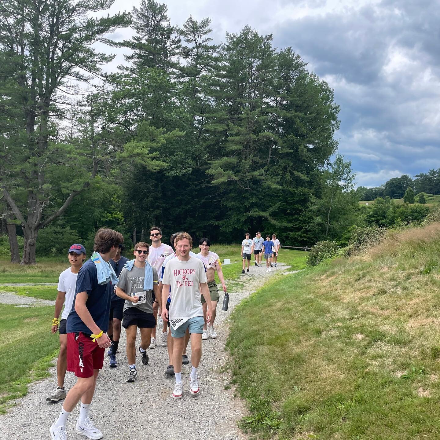 Betas came together today to walk the 40th annual Prouty 5k, collectively raising over $2,000. The Prouty raises funds and awareness for the Dartmouth-Hitchcock Norris Cotton Cancer Center. Great walk for a great cause! @the_prouty