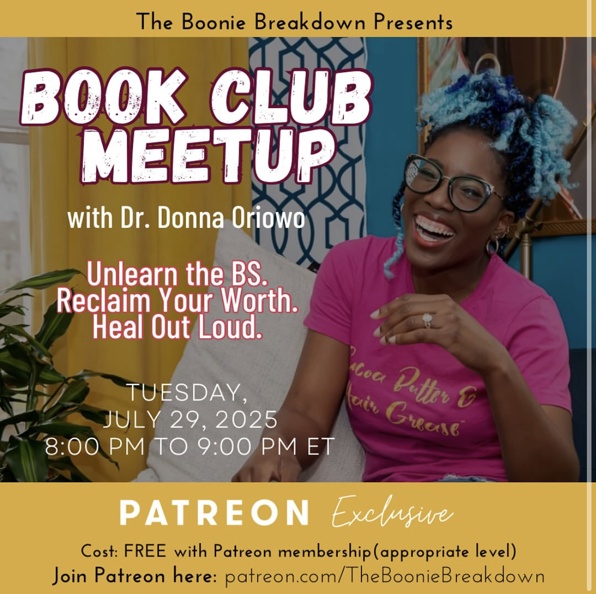 Book Club Meetup at The Boonie Breakdown