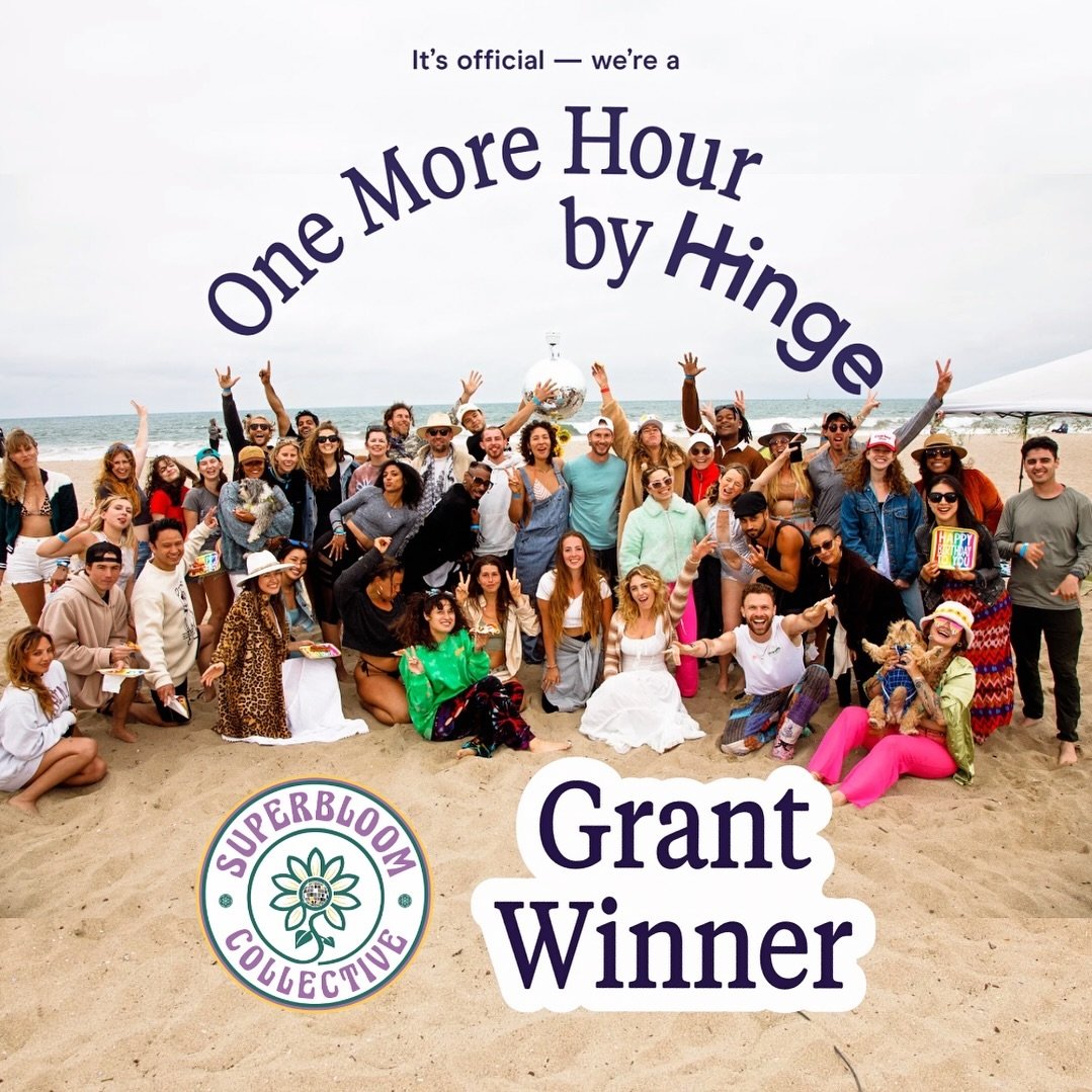 We&rsquo;re proud to be selected by @hinge , @dosomething , and @fdn4socialconnection , to be a part of the inaugural cohort of 40 social groups who are redefining how young adults find in-person belonging and connection. 

We are so grateful to be p