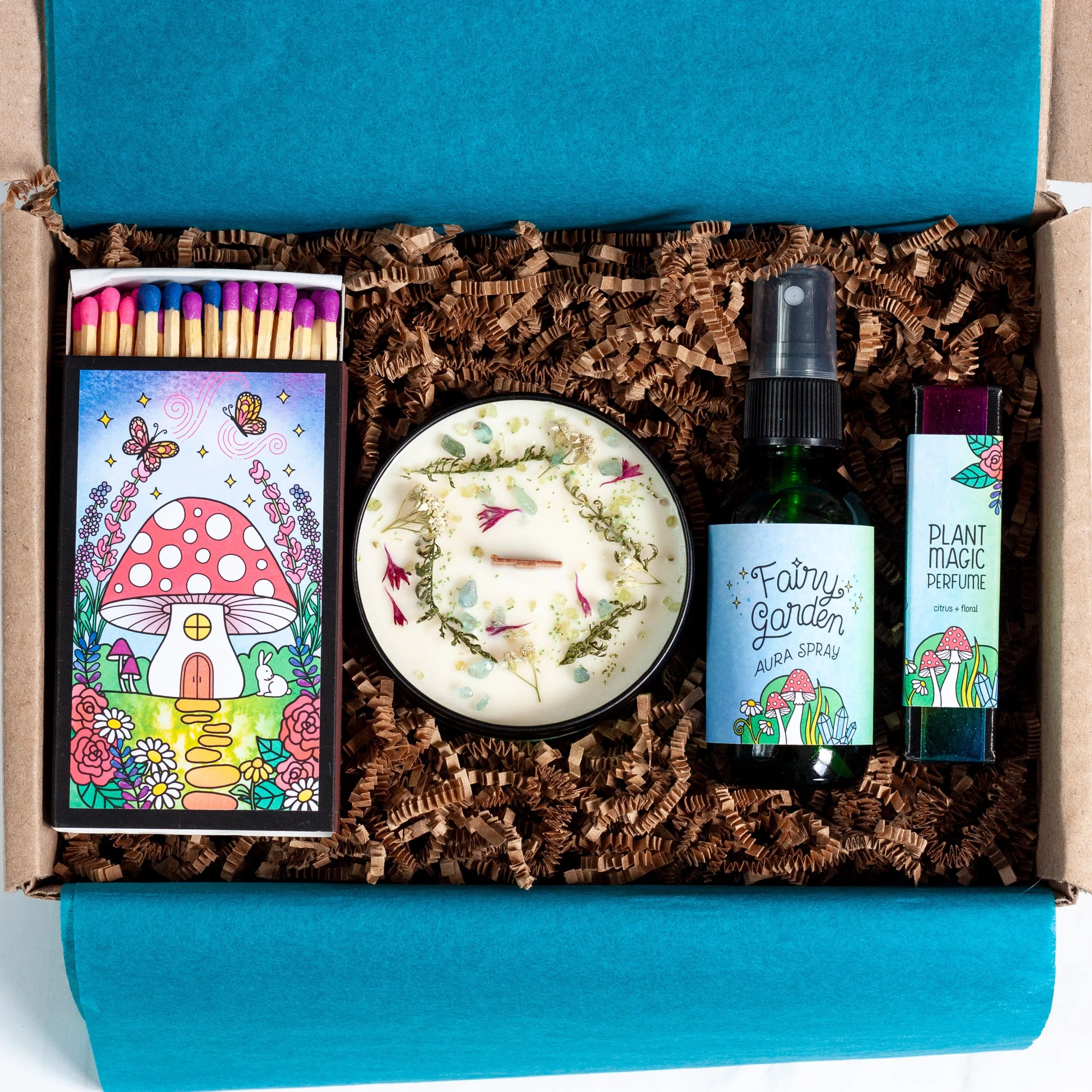 Fairy Garden Gift Set - Lemongrass & Ylang Ylang Scent