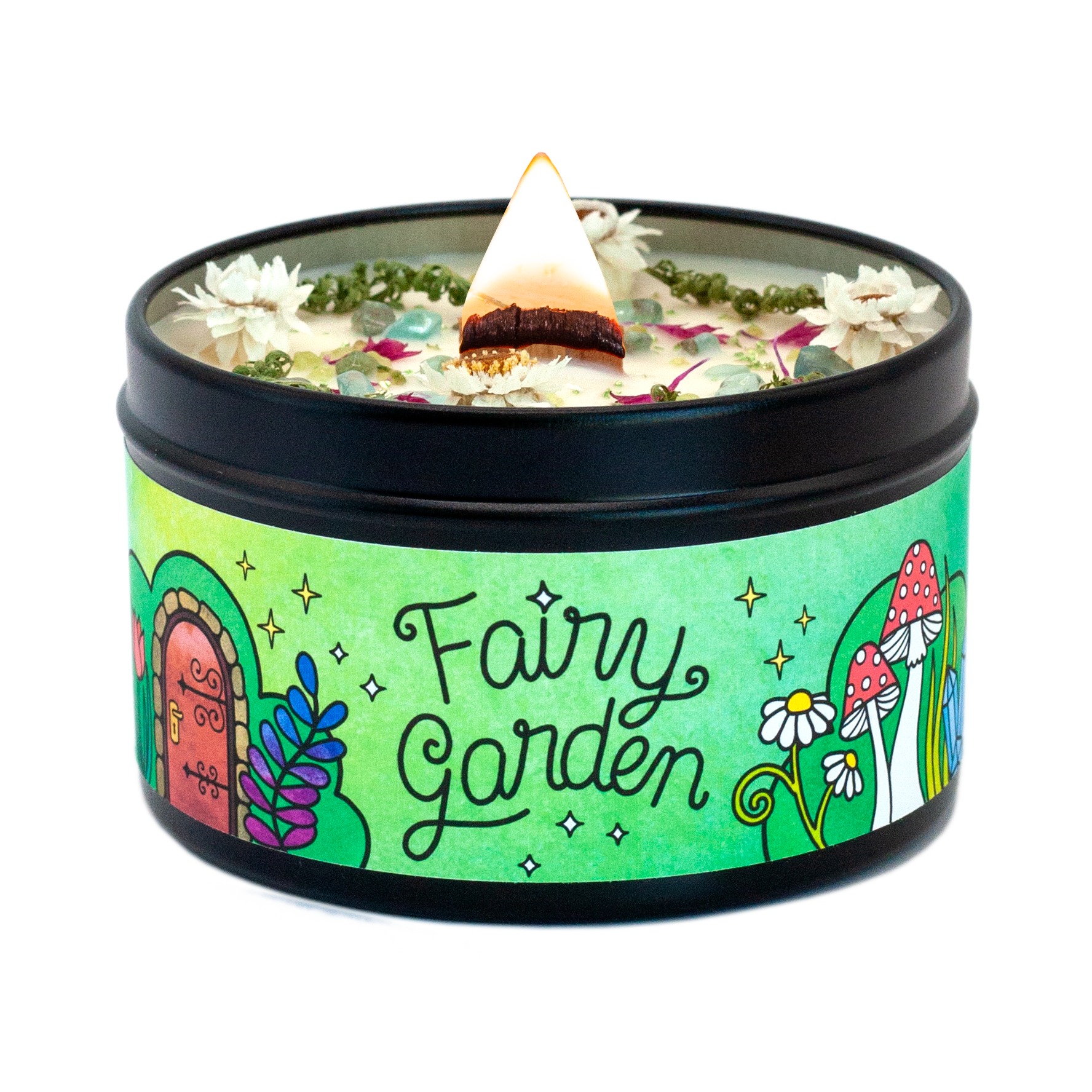 Fairy Garden - Lemongrass & Ylang Ylang - Aromatherapy Candle