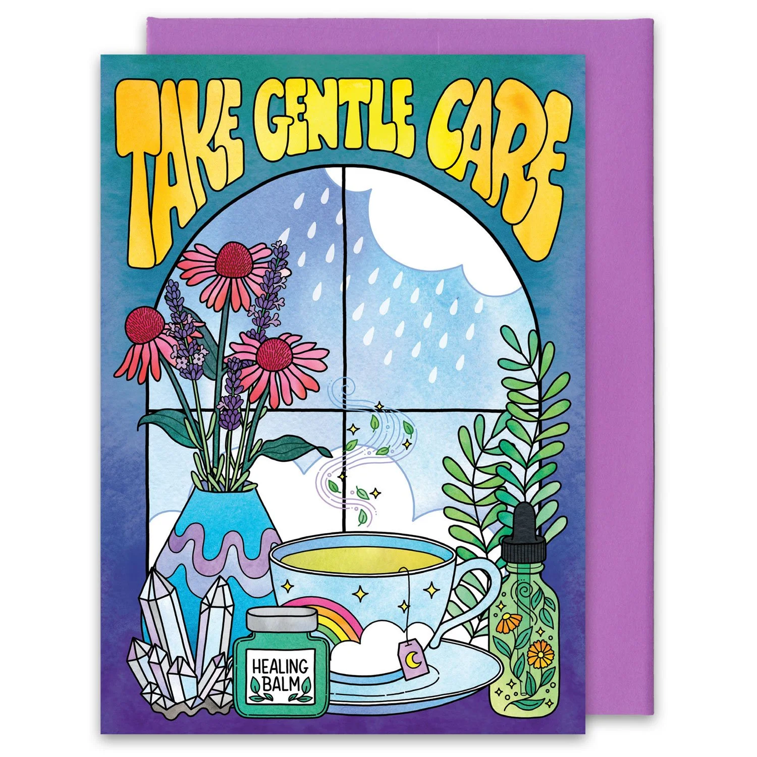 Take Gentle Care - Greeting Card