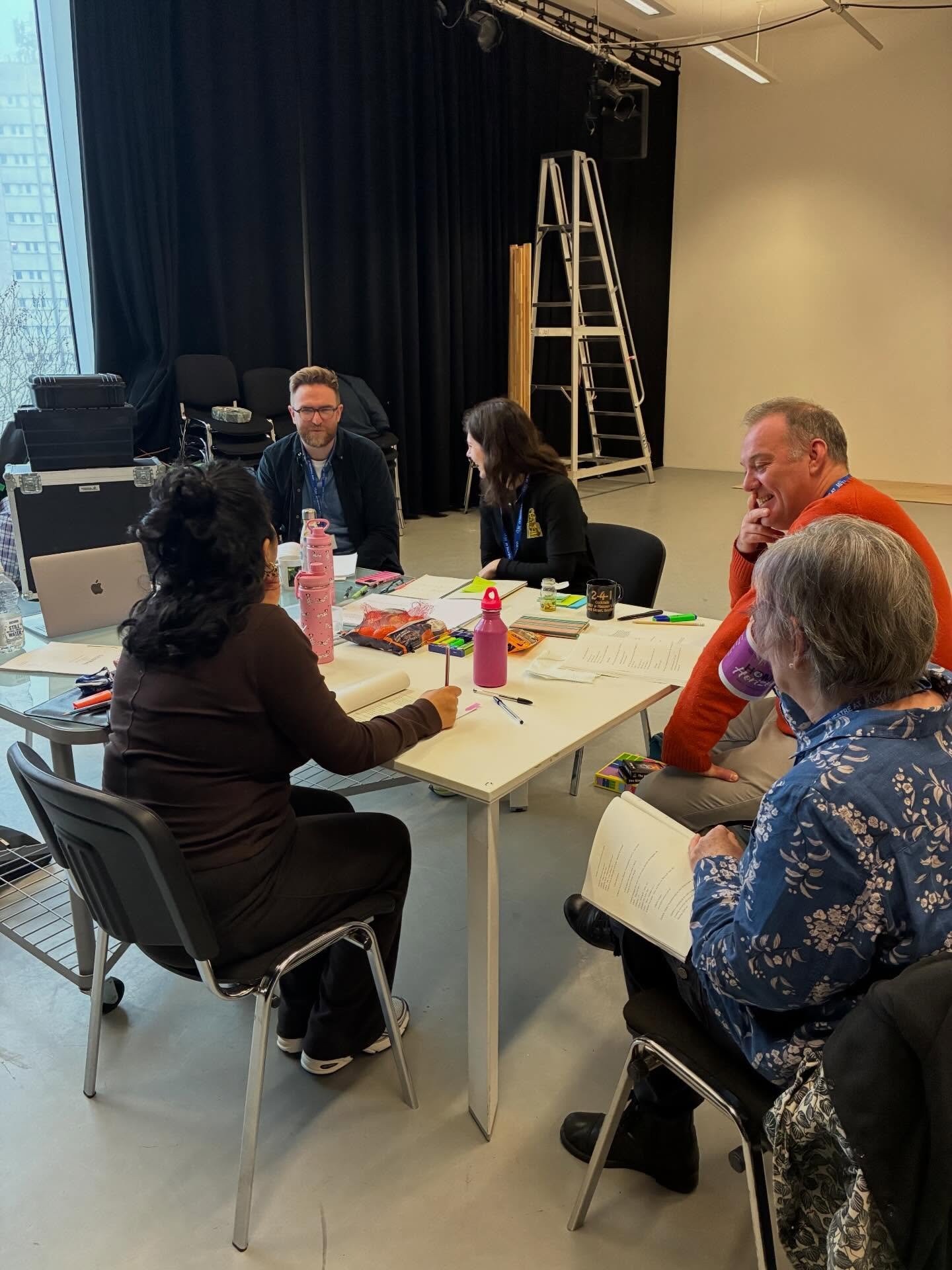 We&rsquo;re in #Birmingham this week for an R&amp;D of SABRINA, the awesome new play by Papatango Prize winner @clivejudd, with the lovely folks at @therepbirmingham 

Exceptional work by director @alicefelicitychambers and performers @_breeeena @ali