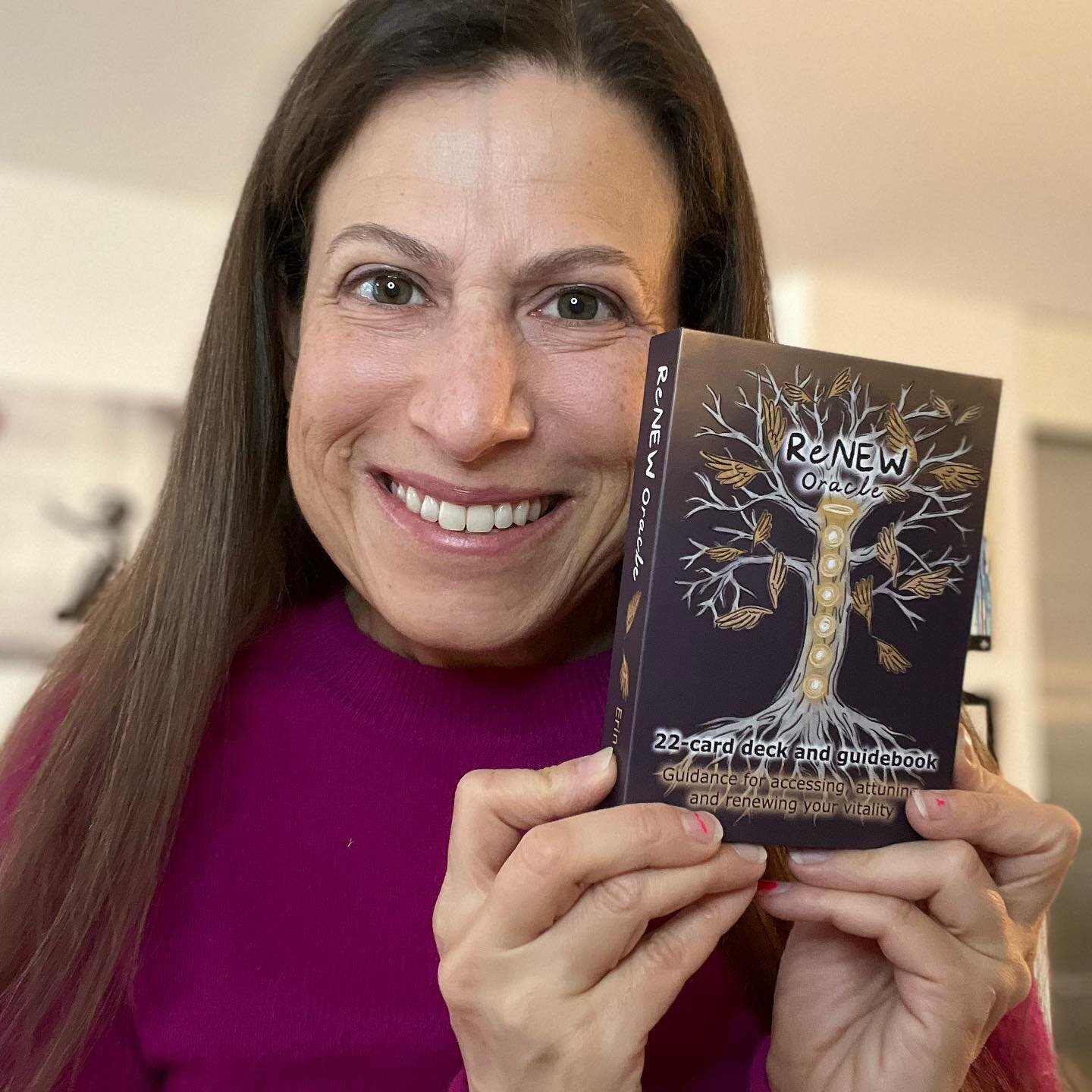 My friends constantly inspire me with what they create. And this time I needed to share with my community here as I believe this beautiful new ReNEW oracle deck is a perfect gift (whether for a loved one or yourself!) in this season of reflection, re