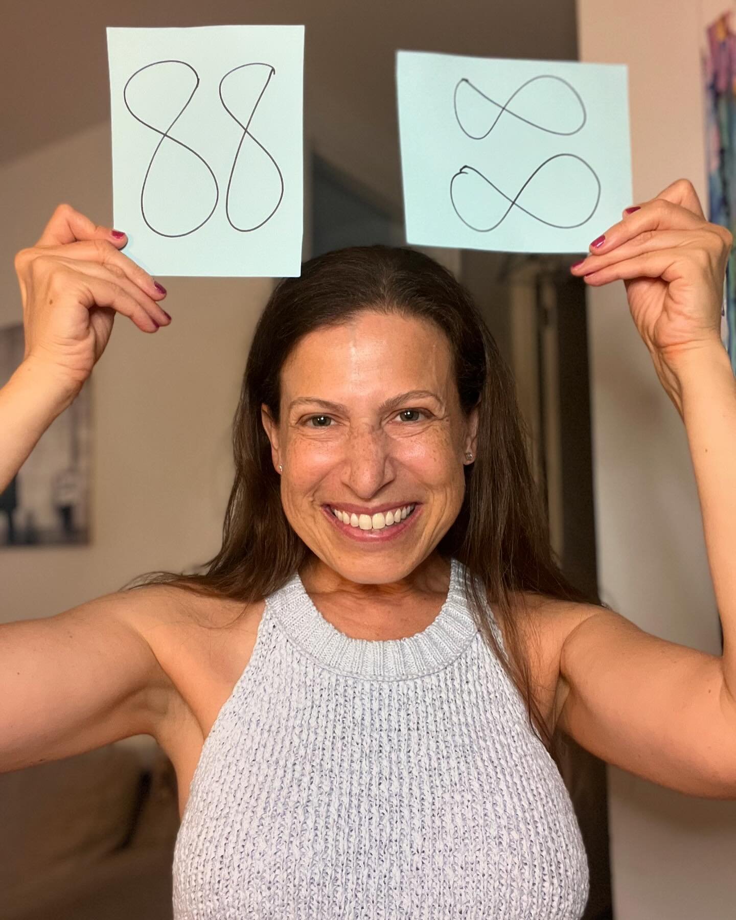 Ever since my cancer metastasized, I&rsquo;ve had a vision.

I plan to live to be 88 or, as I say, double infinity.

Since an 8 on its side is the infinity symbol.

So yesterday was extra meaningful to me. 

Less as a date than as a life goal.

Media