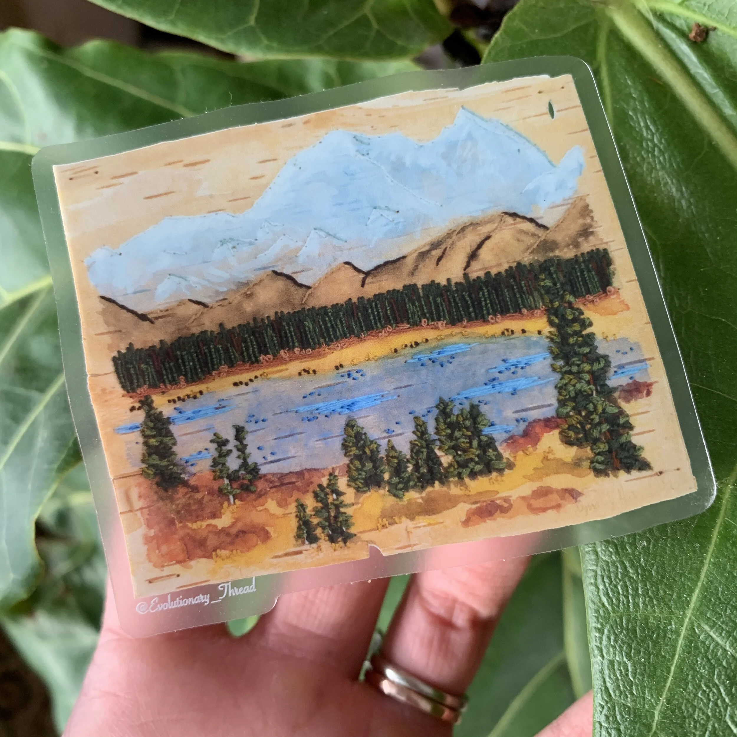 The Great One - Denali Vinyl Sticker