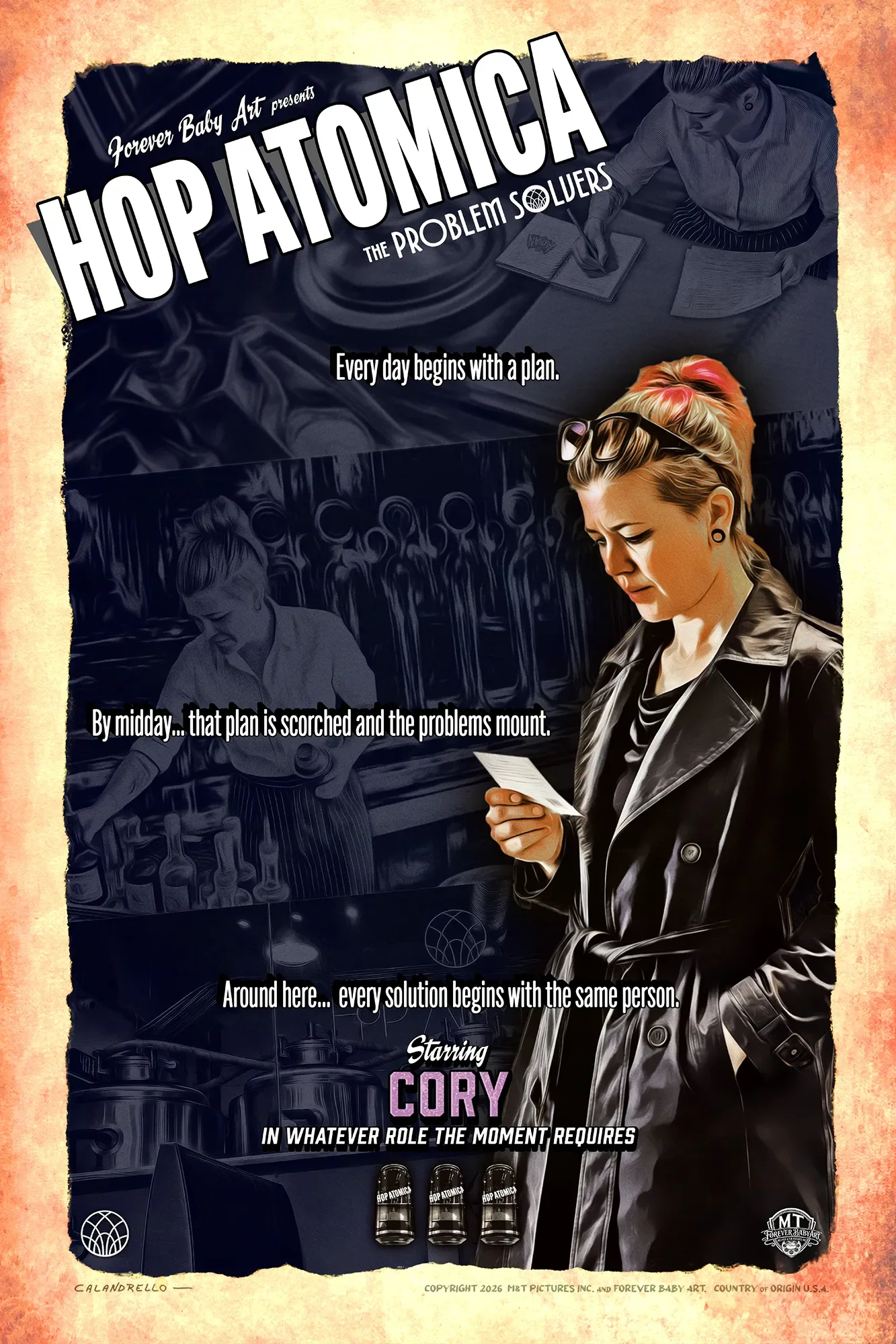 The Hop Atomica Pictures: The PROBLEM SOLVERS - Exhibition Variant Edition