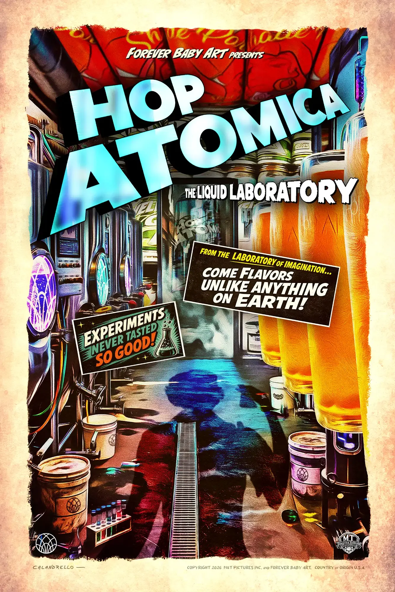 The Hop Atomica Pictures: The LIQUID LABORATORY