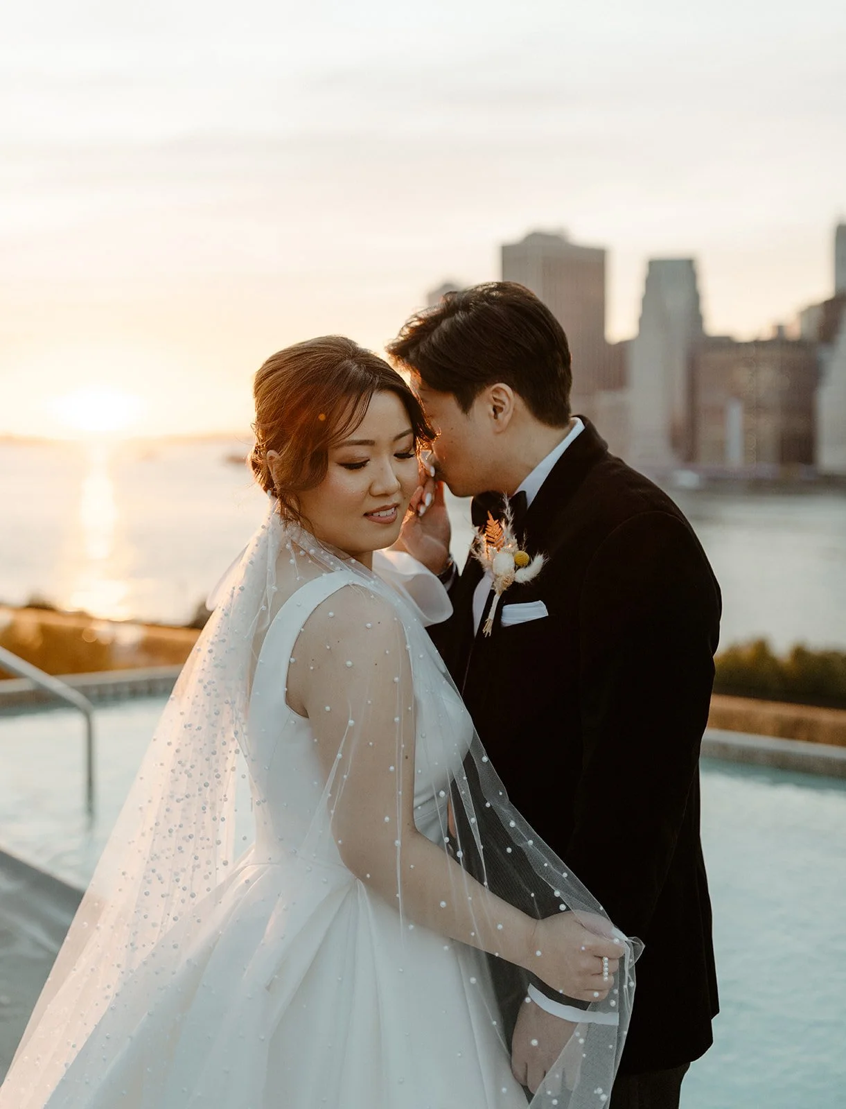 Bringing Warmth to Brooklyn with this Organic Industrial Wedding Celebration