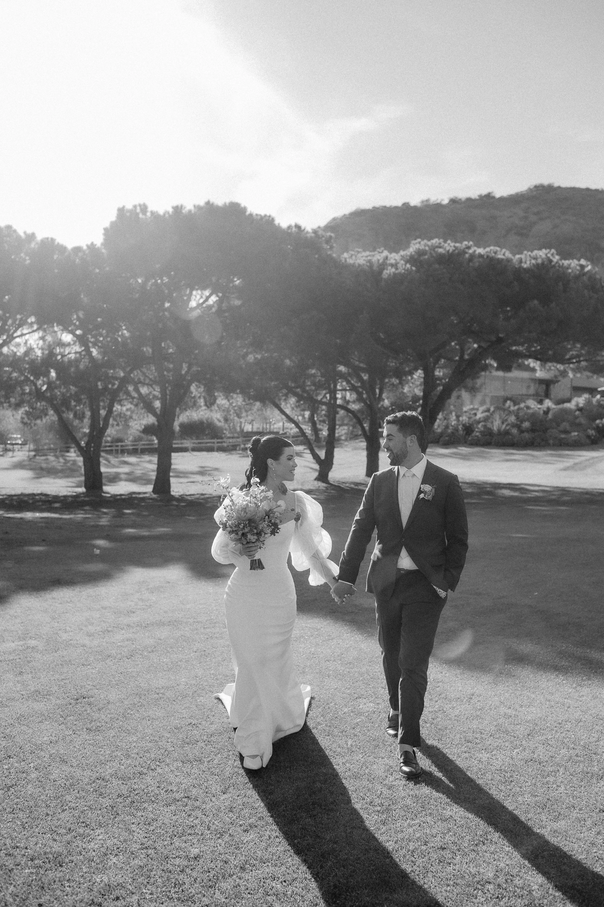 Pretty in Pink: Vibrant Real Wedding at The Ranch at Laguna Beach, California 