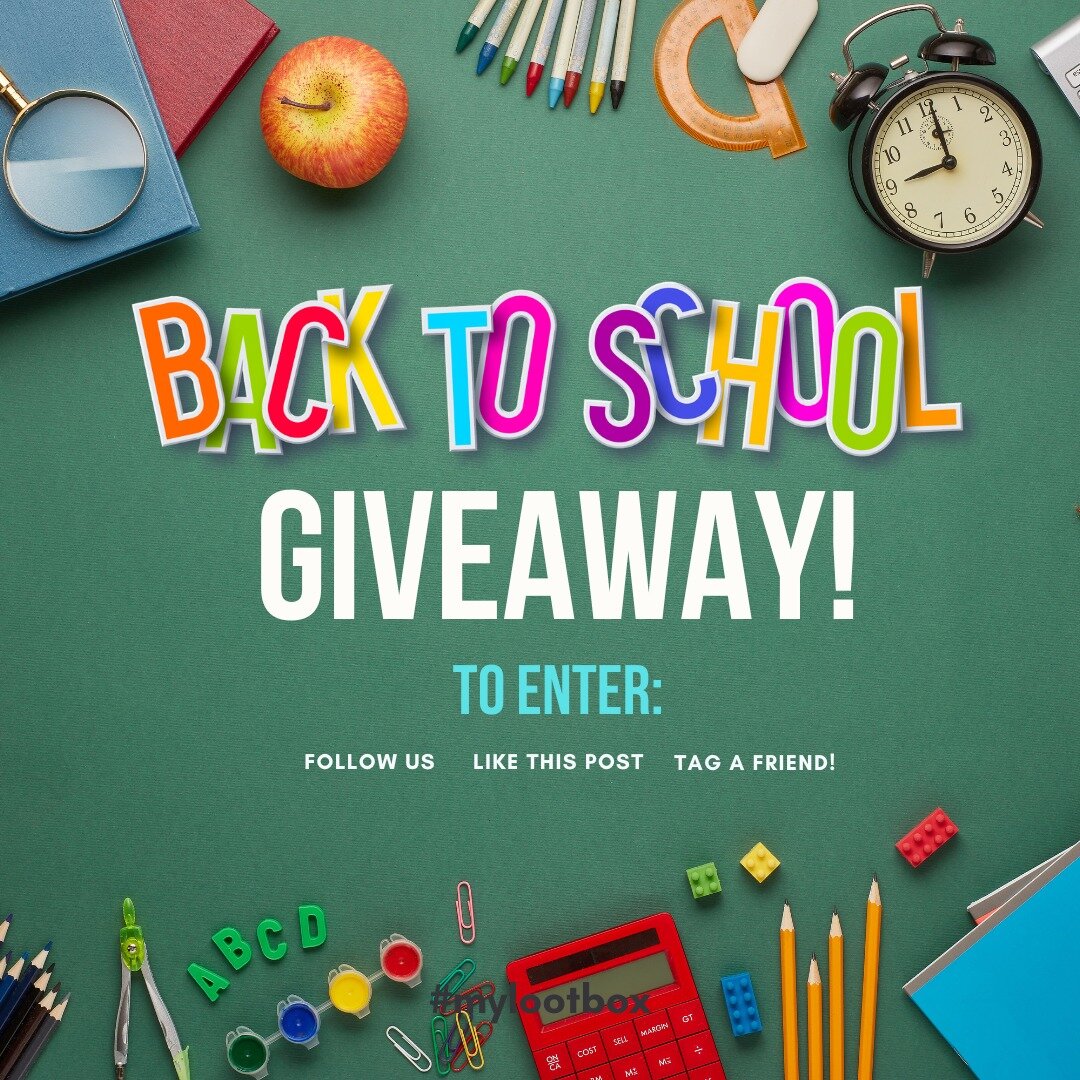 Win a BACK TO SCHOOL Loot Box!

We are giving away an amazing prize this month &ndash; a Loot Box filled with LEGO and sensory treasures, created for the busy back-to-school month ahead. 

All you have to do is follow us, like this post, and tag a fr