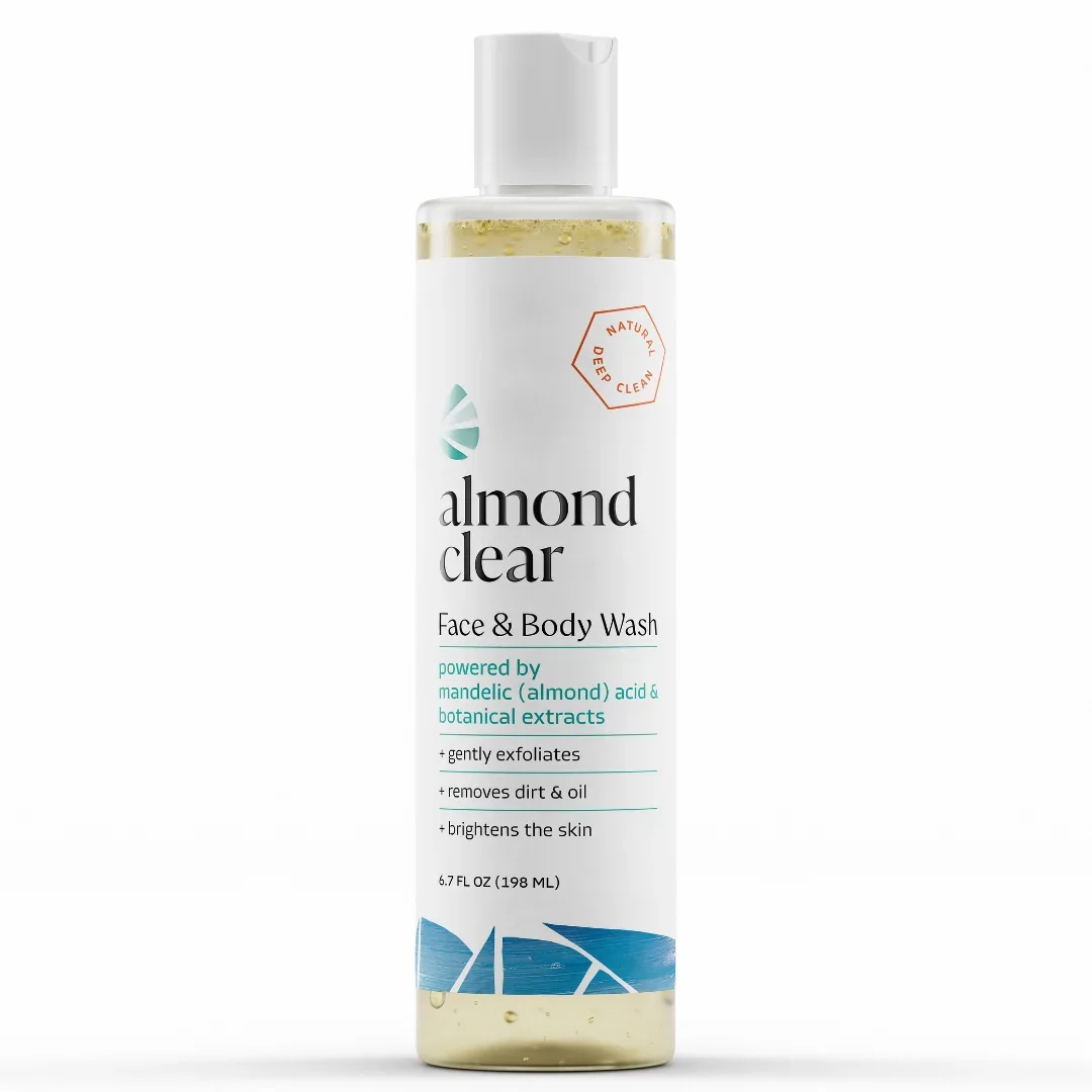 Almond_Clear_Face_and_Body_Wash_Mandelic_Acid_Bottle_MAIN.webp