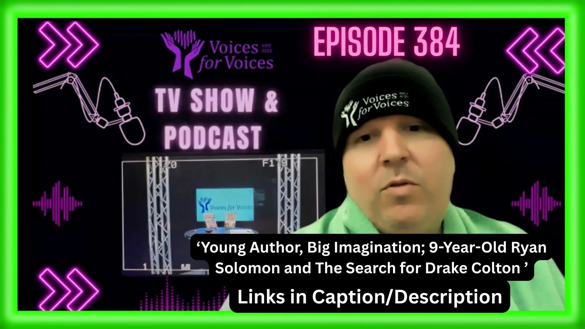 Young Author, Big Imagination; Nine-Year-Old Ryan Solomon and The Search for Drake Colton | Episode 384