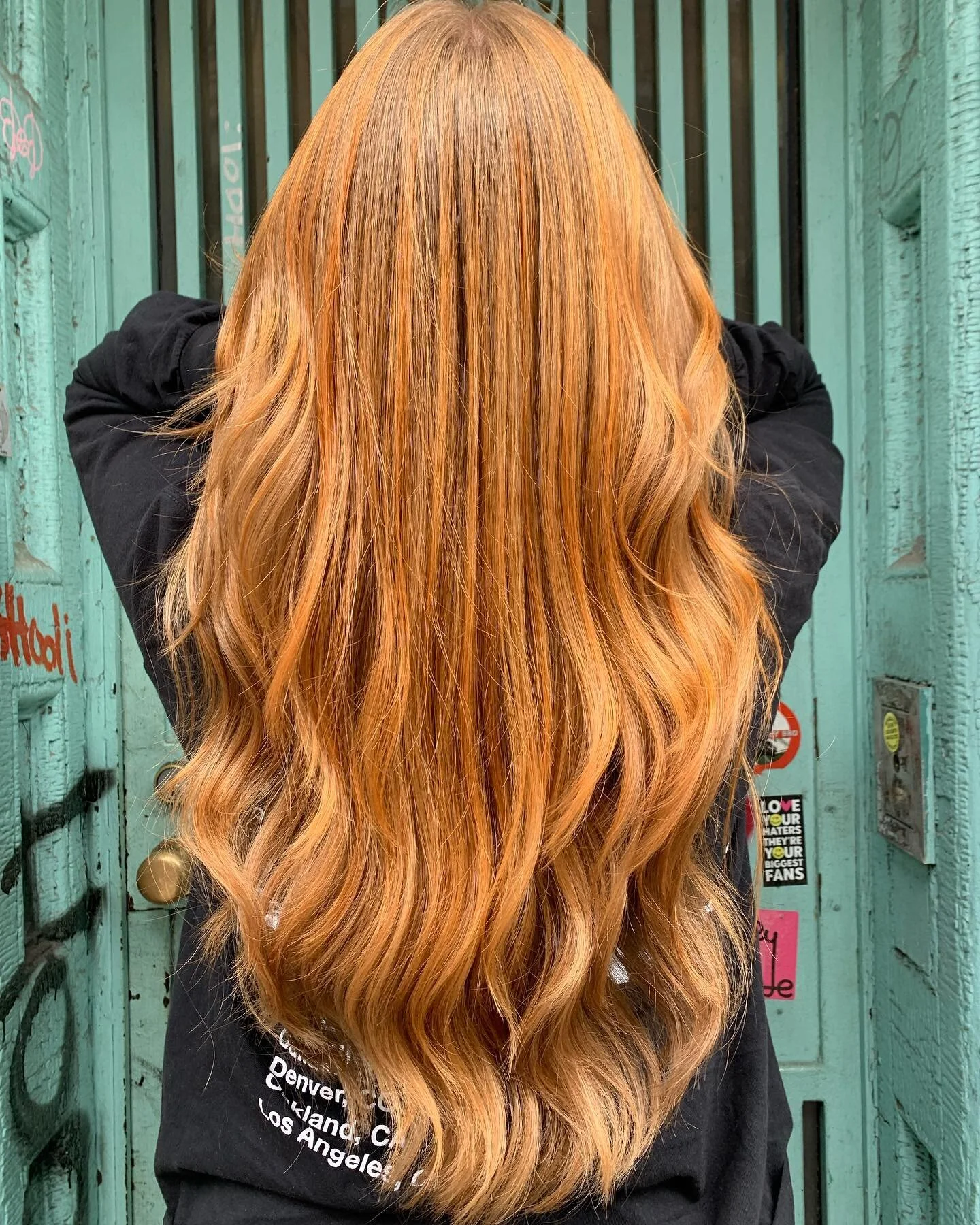 Full head copper balayage 🐈