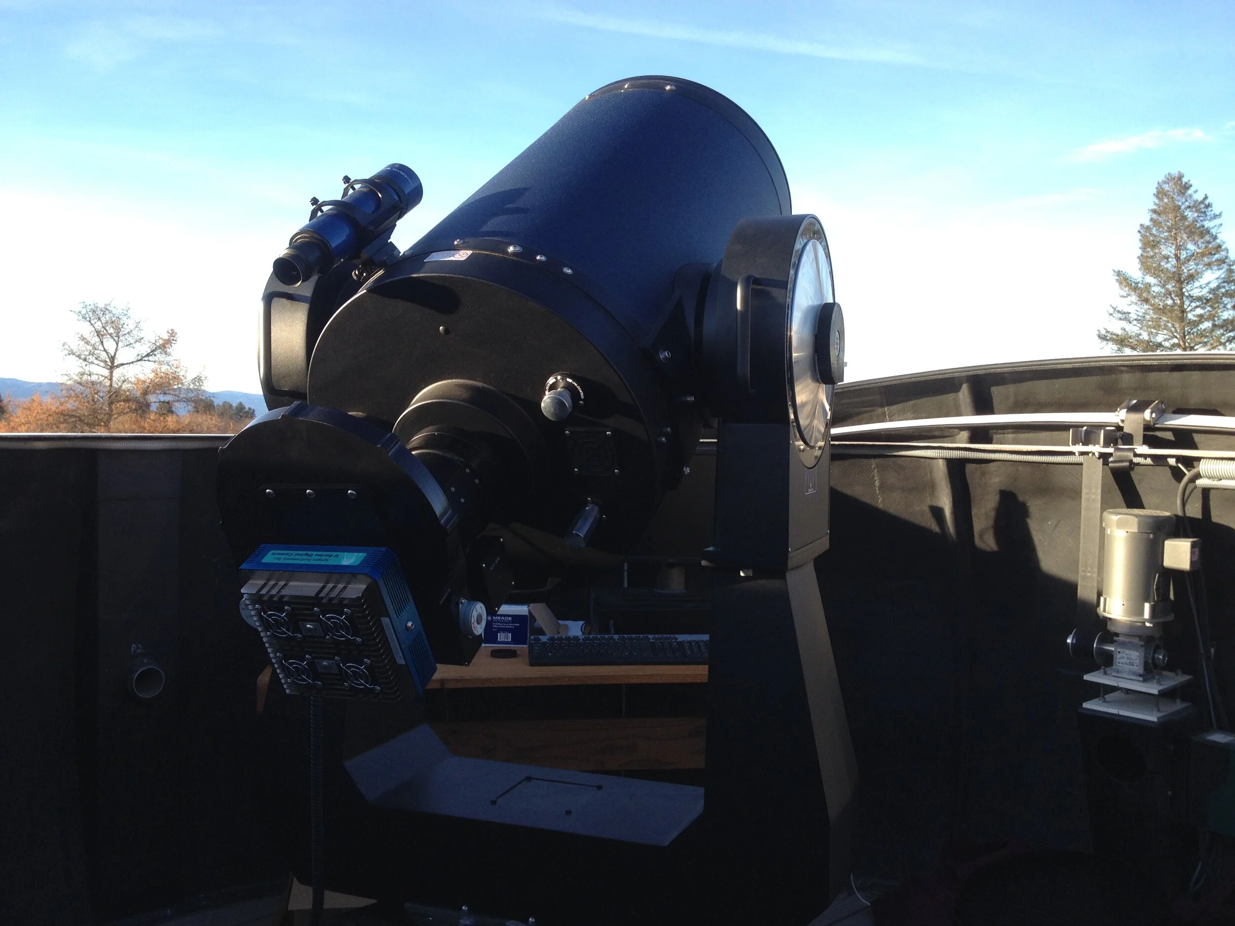 14” Meade telescope at the University of Montana campus observatory.