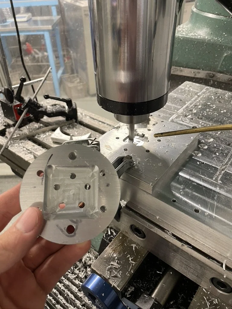 Added holes in everything for water displacement