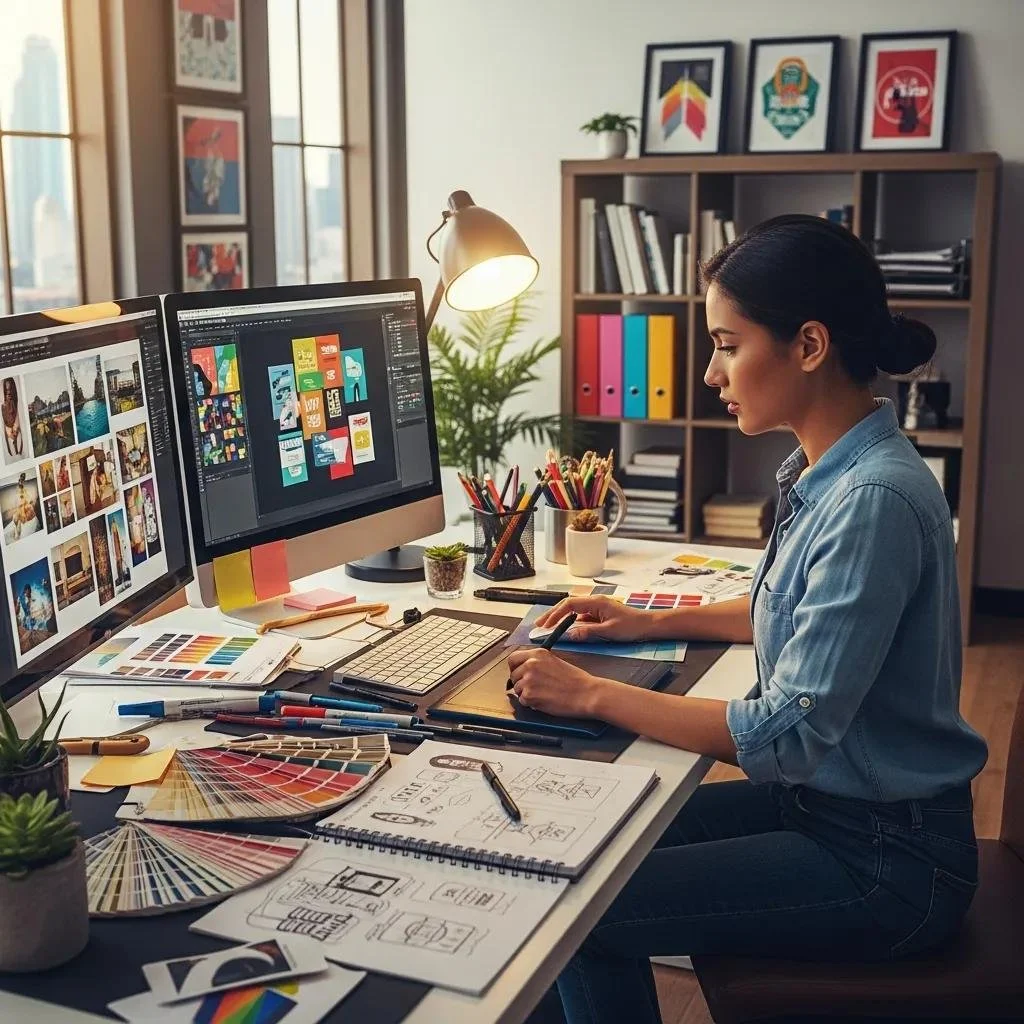Why Your Business Needs Professional Graphic Design (And How to Get It Without An In-House Designer)