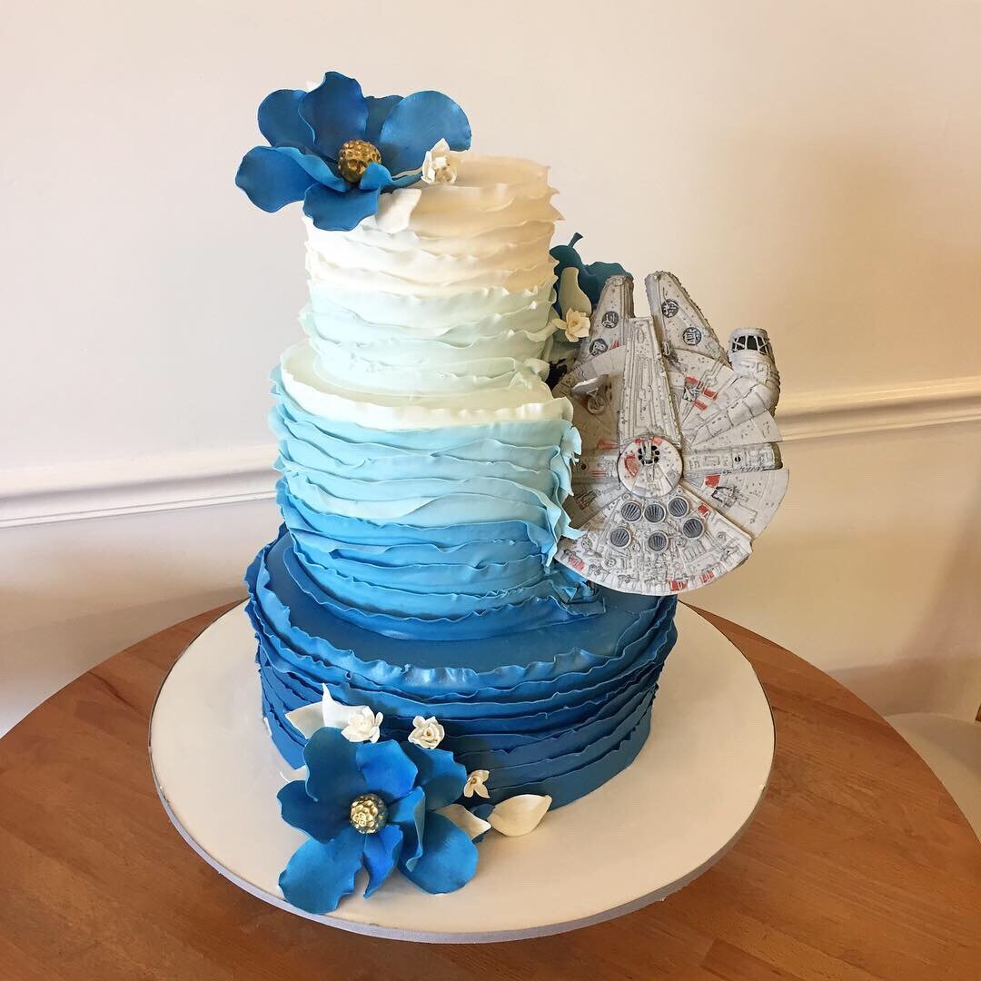 Star Wars Wedding Cake