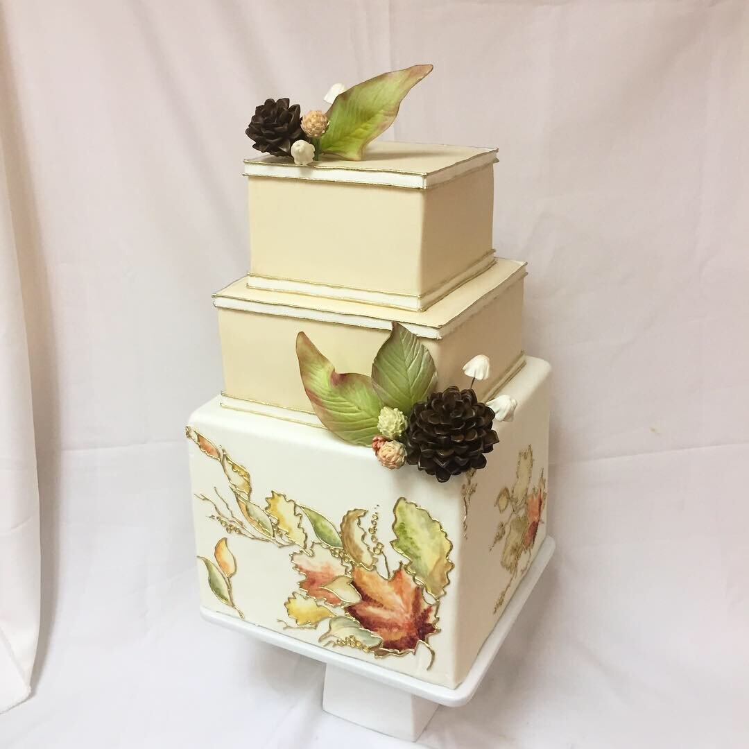 Autumn Wedding Cake