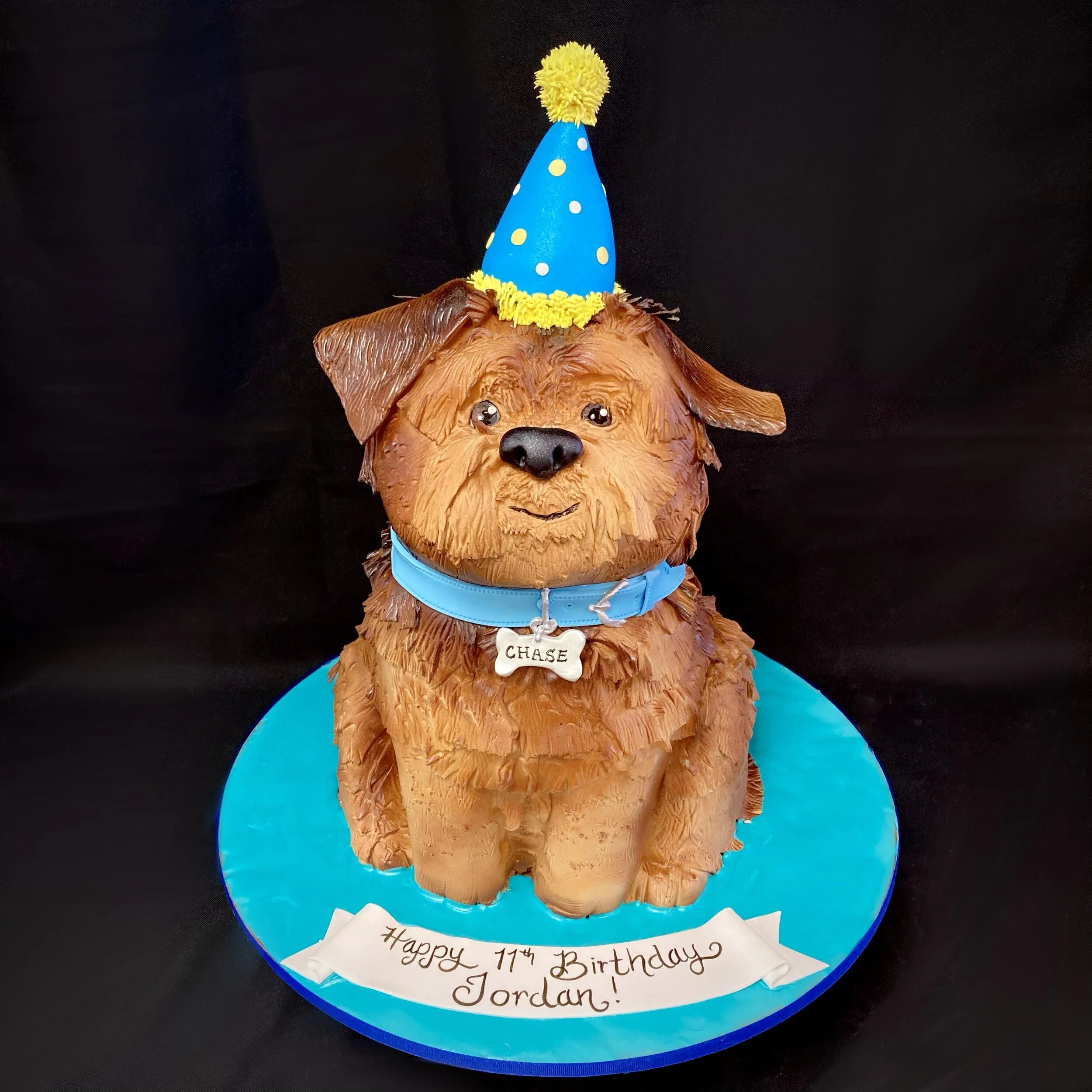 Birthday Shorkie Cake