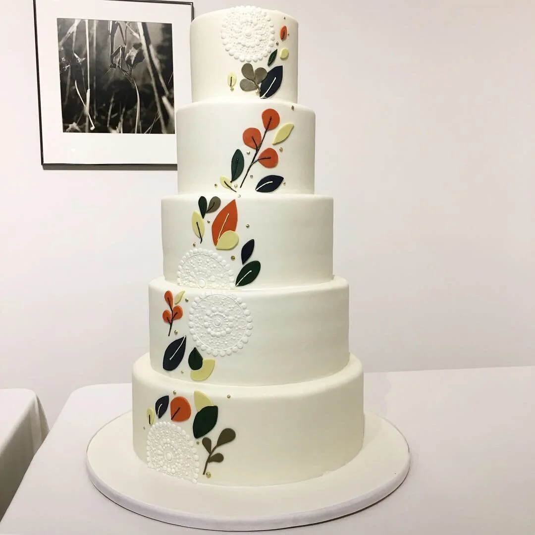 Modern Leaves and Lace 