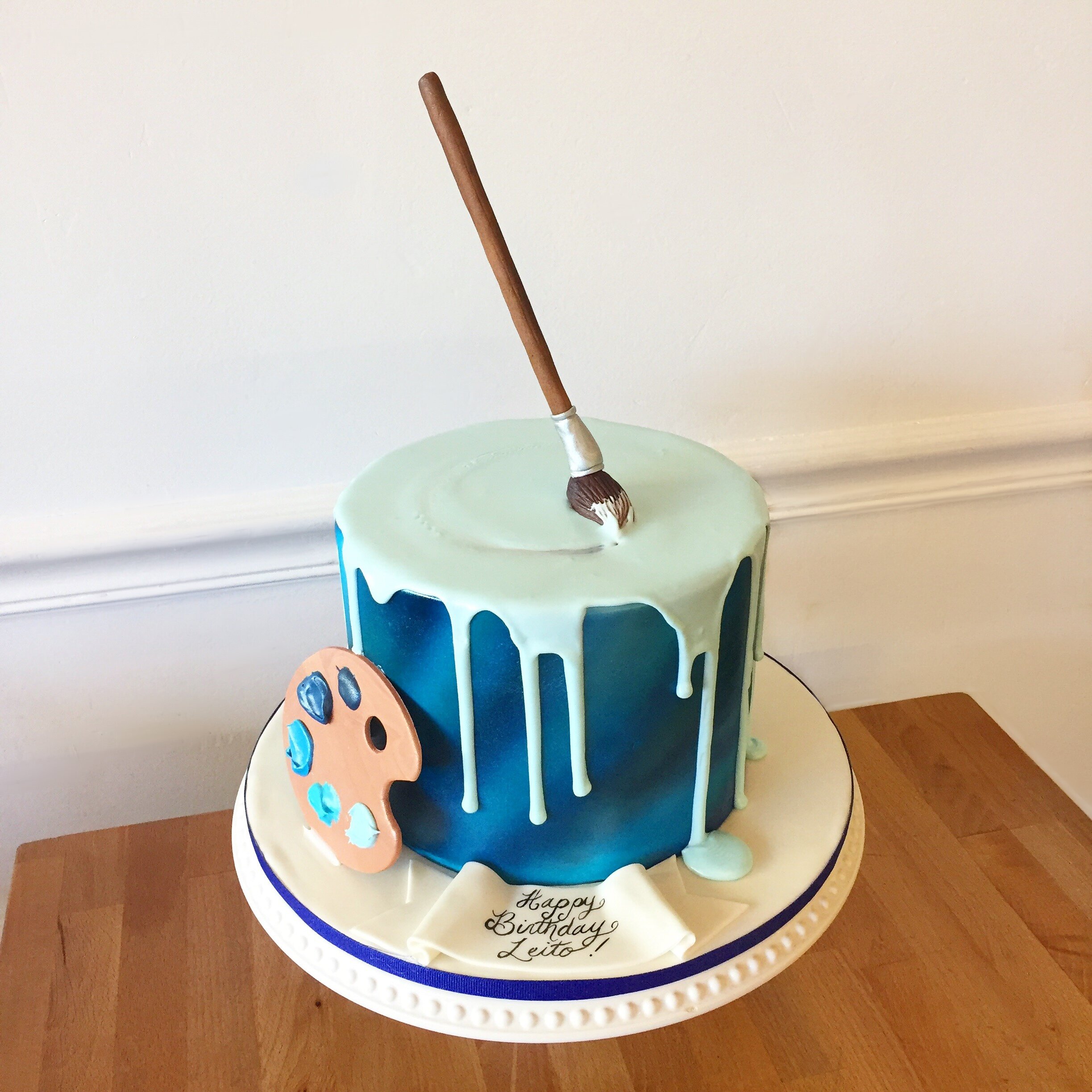 Painter’s Palette Cake