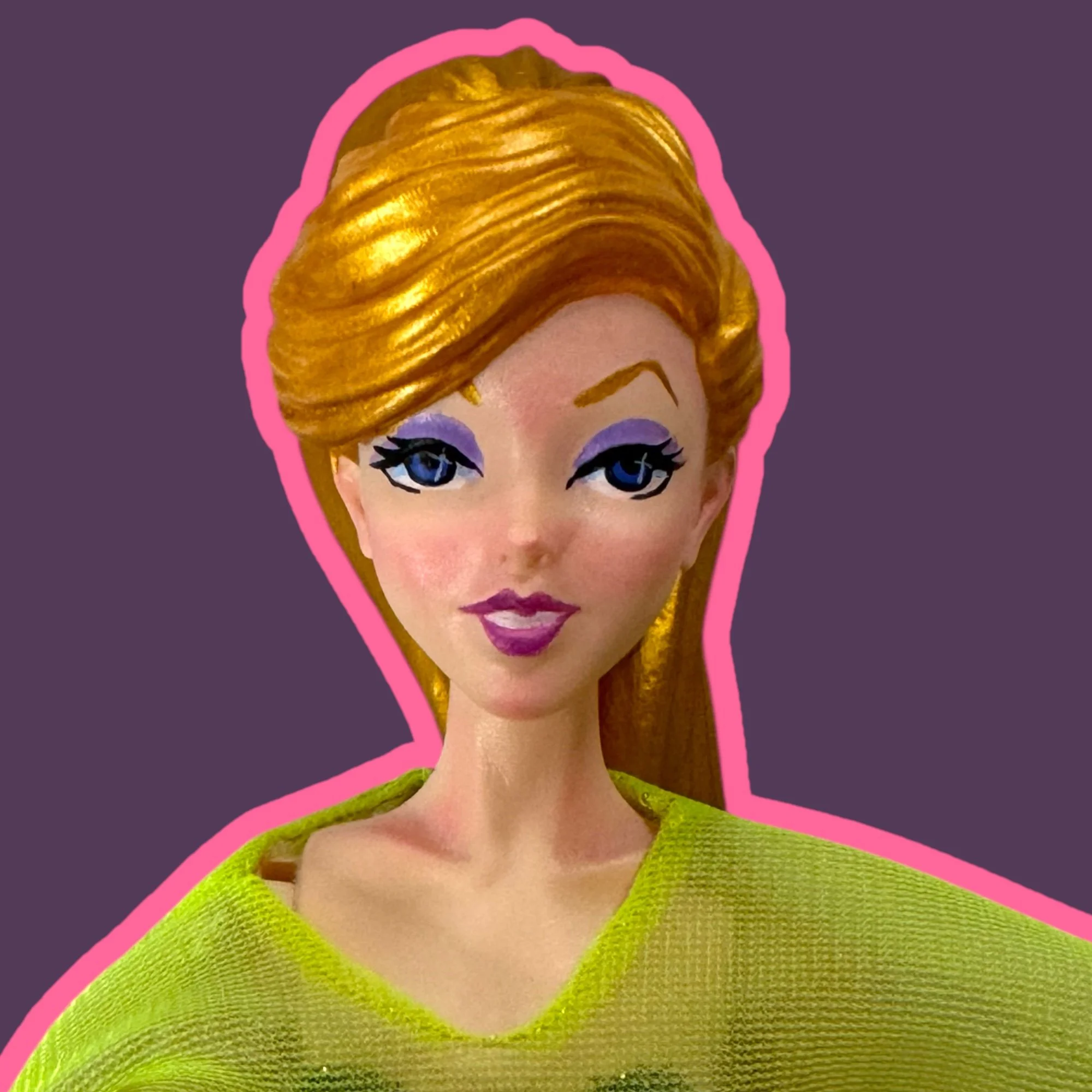 “Muse” a statuette Indie art doll (forward facing) (Copy)