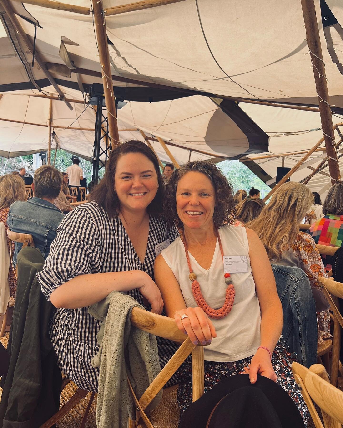 Alex and Lauren spent an incredible day today under the tipi at @verawomenswellness , soaking up knowledge from experts in women&rsquo;s holistic health as part of the Vera Women&rsquo;s Wellness Summit. We discussed research, honoured the cyclic nat