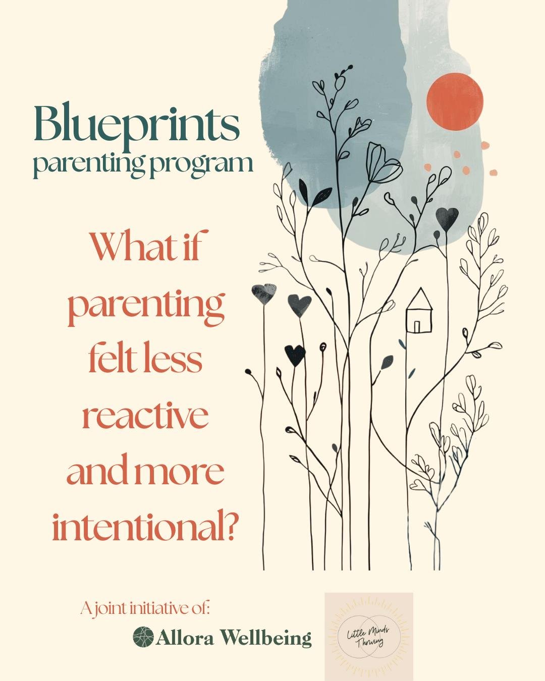 What if parenting felt less reactive and more intentional? Our new evidence-informed program is designed to help parents build clarity, confidence, and connection. Visit www.allorawellbeing.com/blueprintsgroup to learn more and register for our Febru