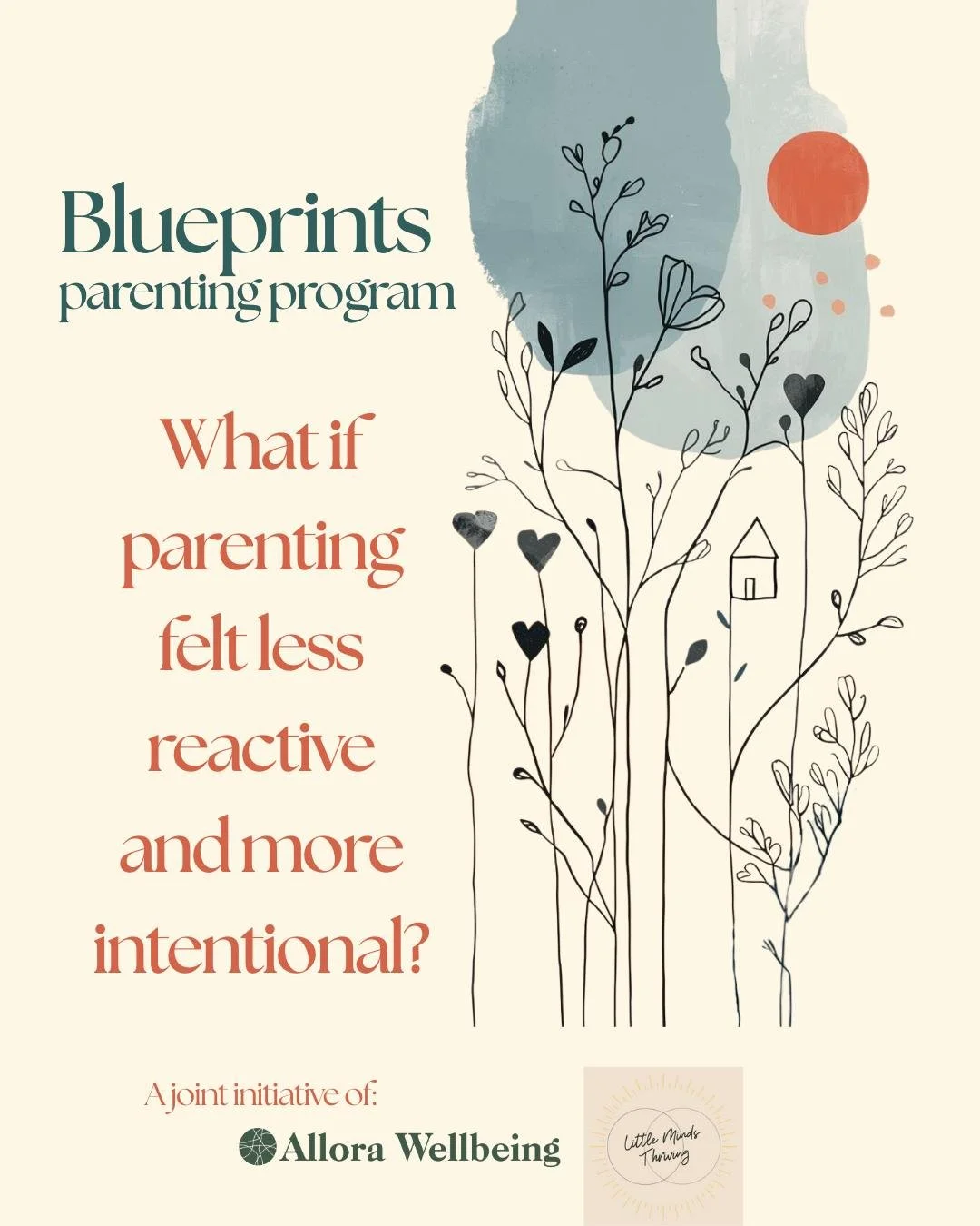 What if parenting felt less reactive and more intentional? Our new evidence-informed program is designed to help parents build clarity, confidence, and connection. Visit www.allorawellbeing.com/blueprintsgroup to learn more and register for our Febru